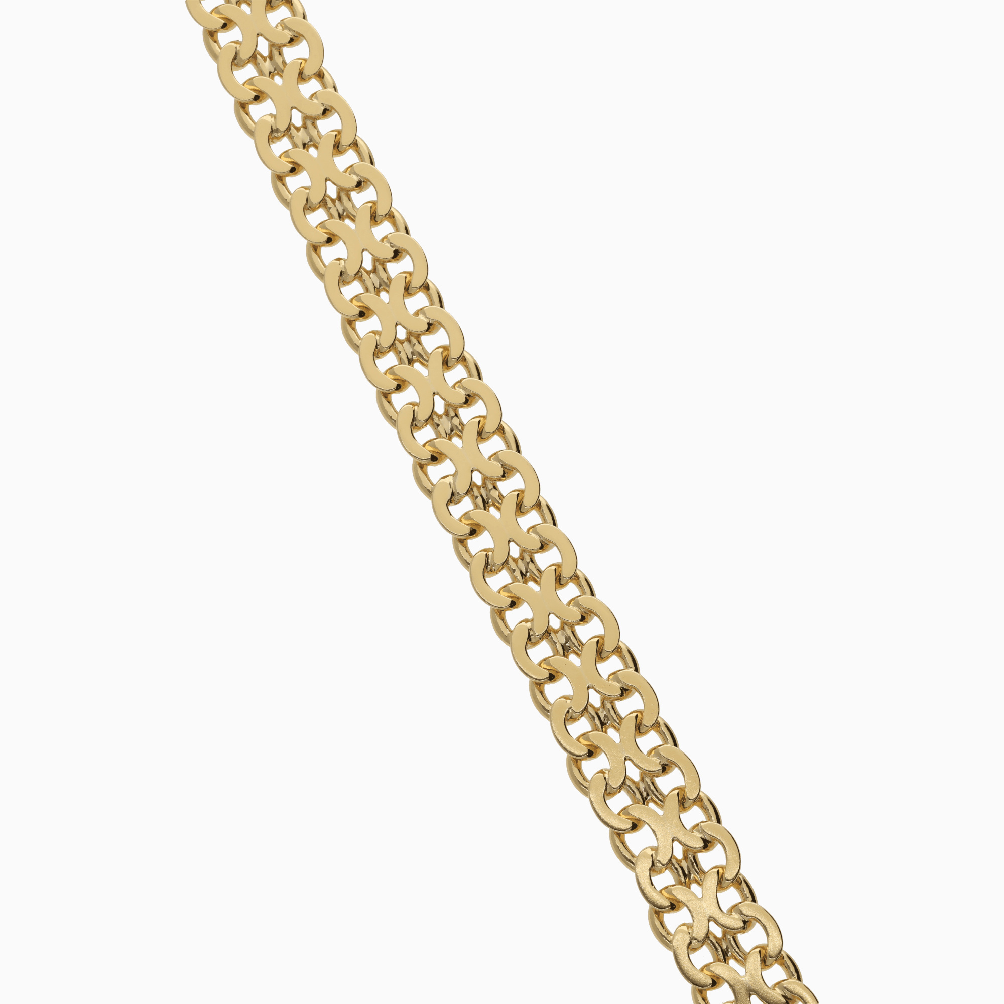 X-link bracelet 24.28g 18K gold