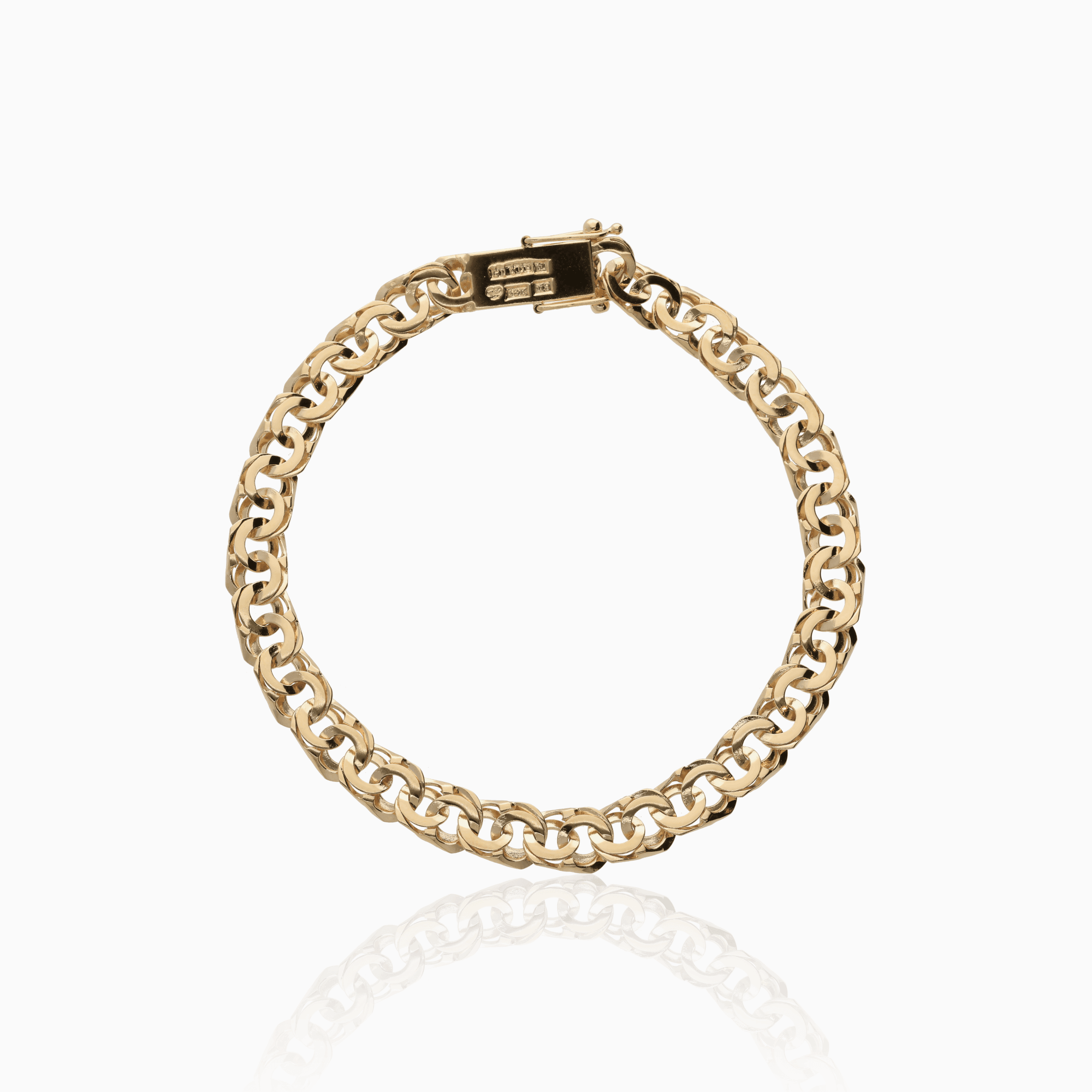 Bismarck bracelet 9.56g 18K gold