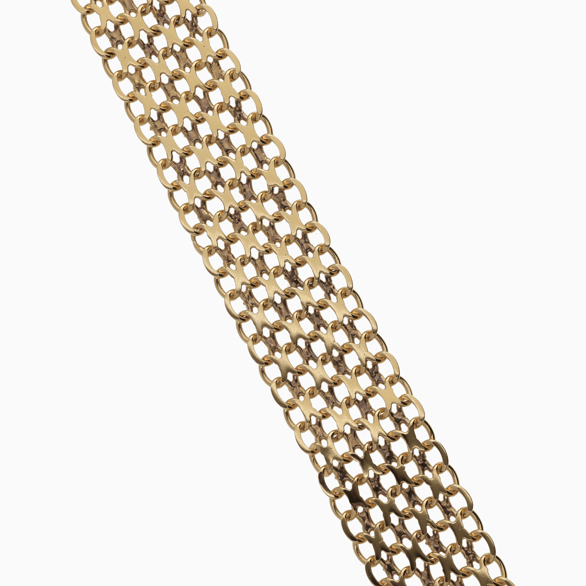 X-link bracelet 28.56g 18K gold