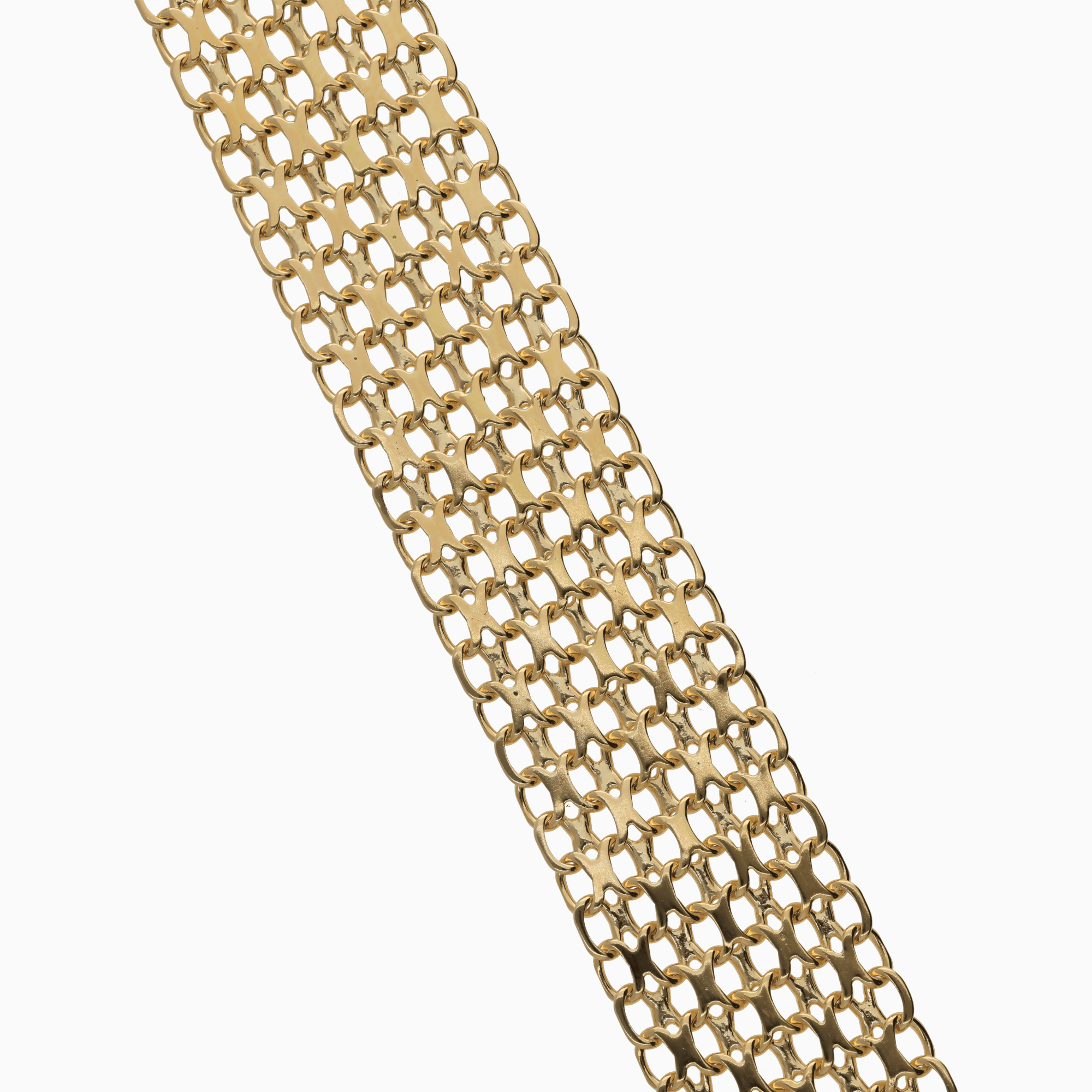 X-link bracelet 24.67g 18K gold