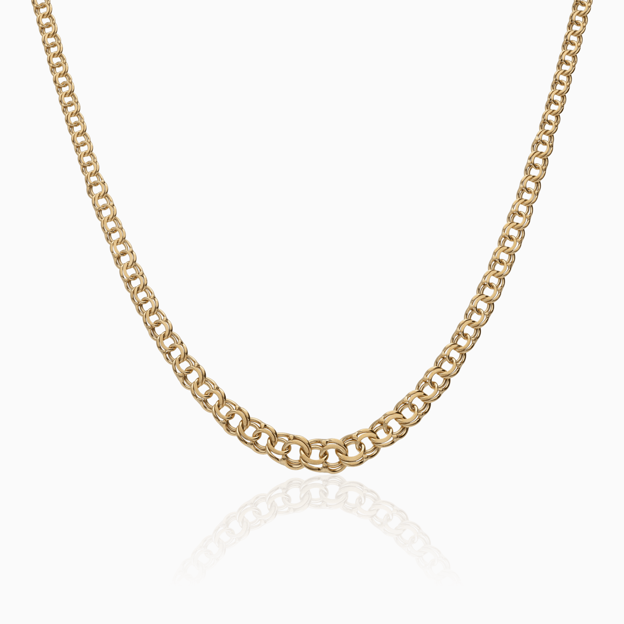 Bismarck necklace 10.32g 18K gold