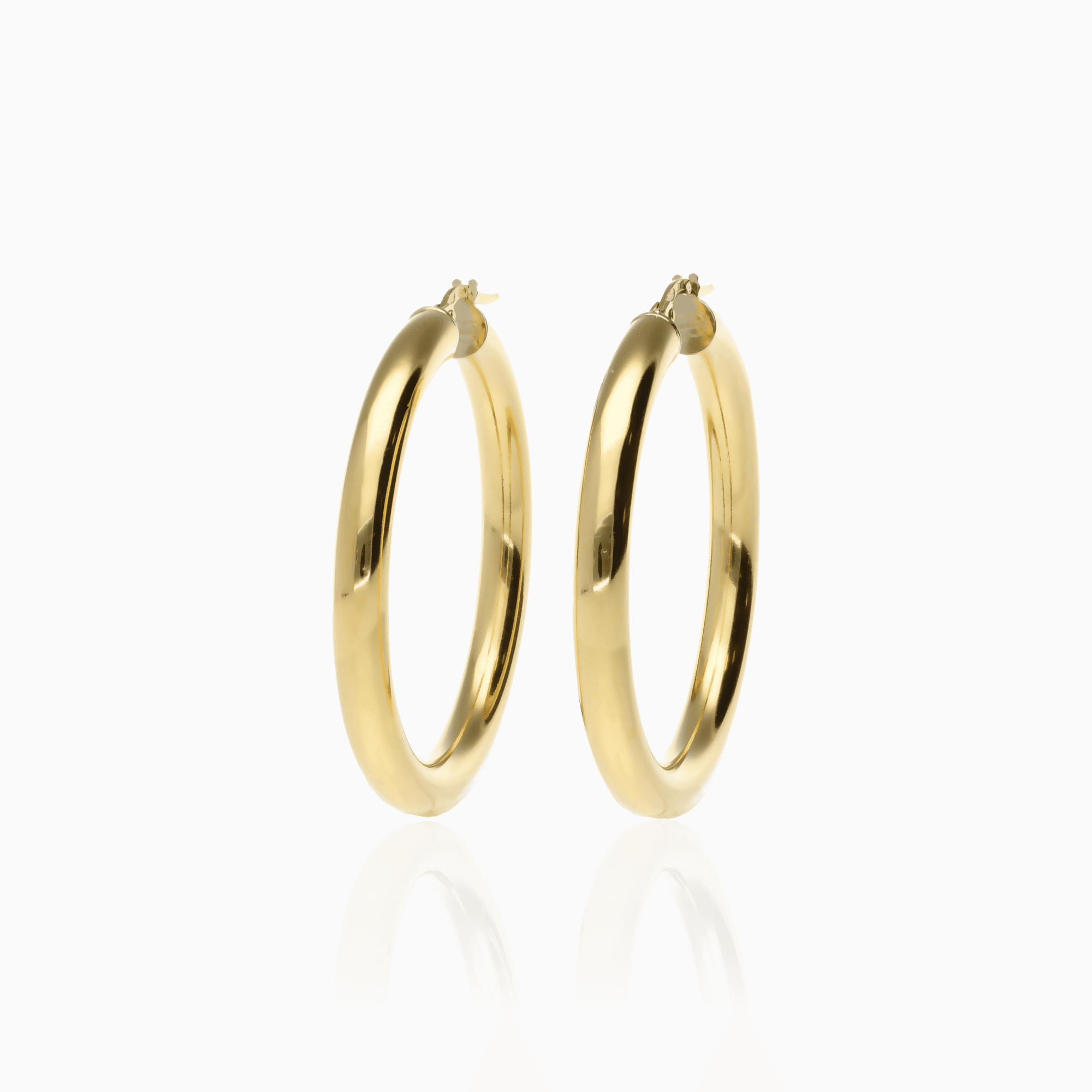 Hoop earrings 4.28g 18K