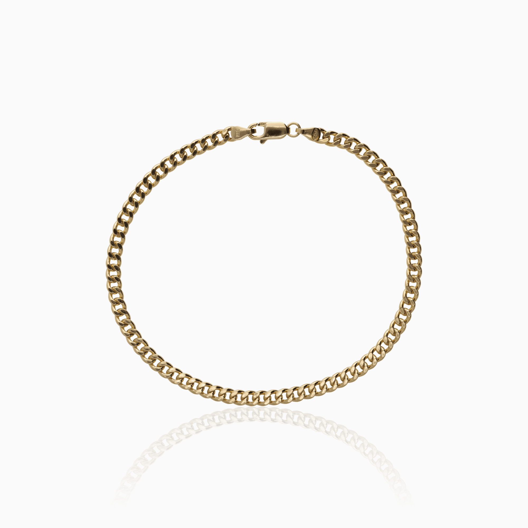 Curb bracelet 3.85g 18K gold