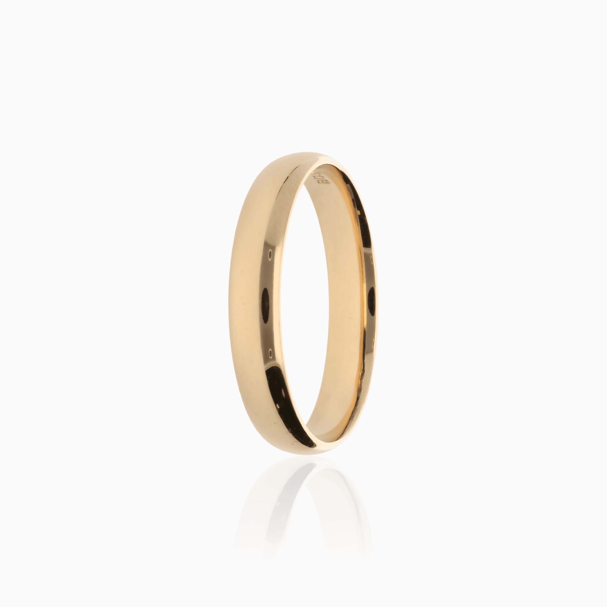Schalins slät ring 4,10g 18K guld