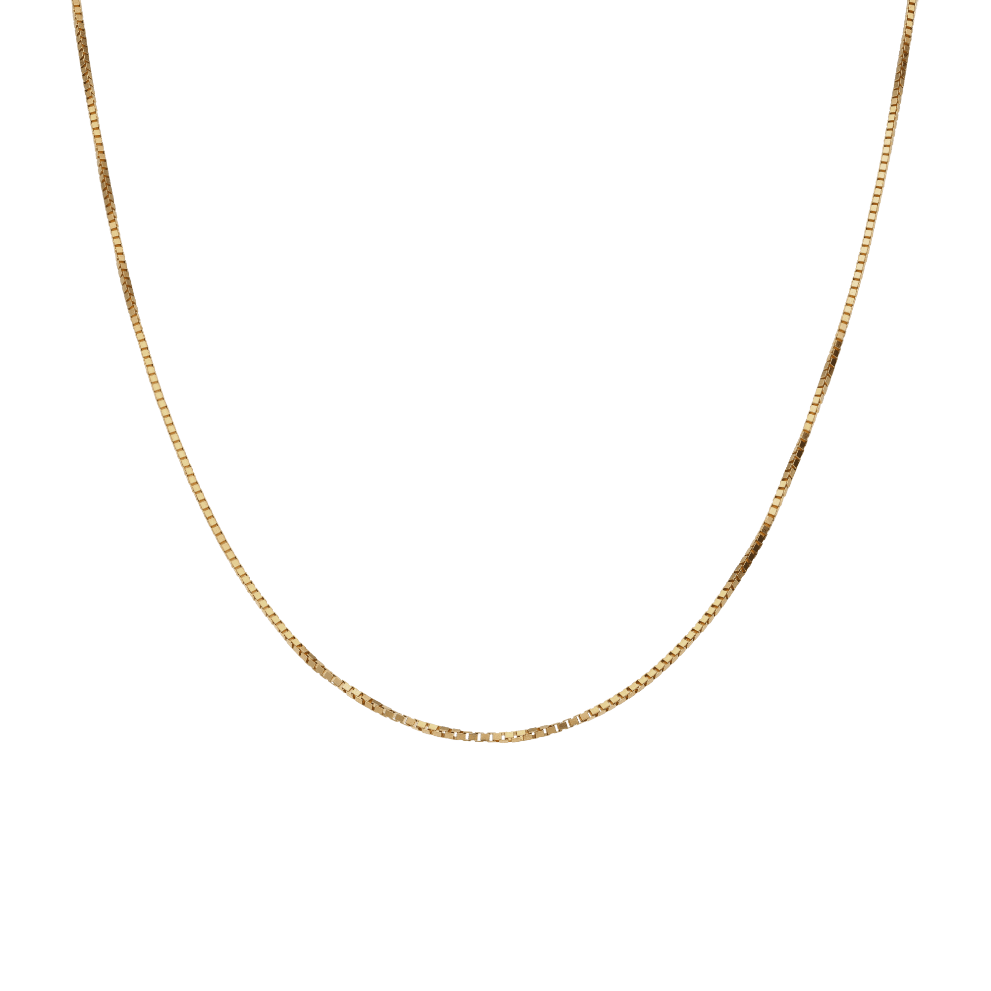 Box Chain 51cm 18K gold