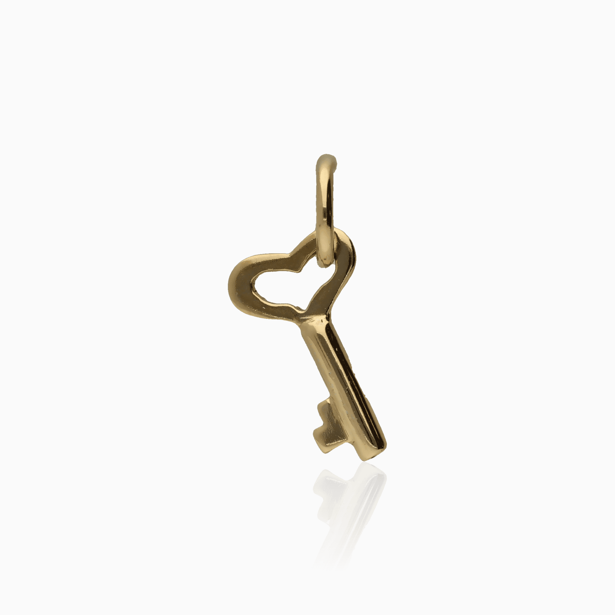 Key Pendant 1.40g 18K Gold