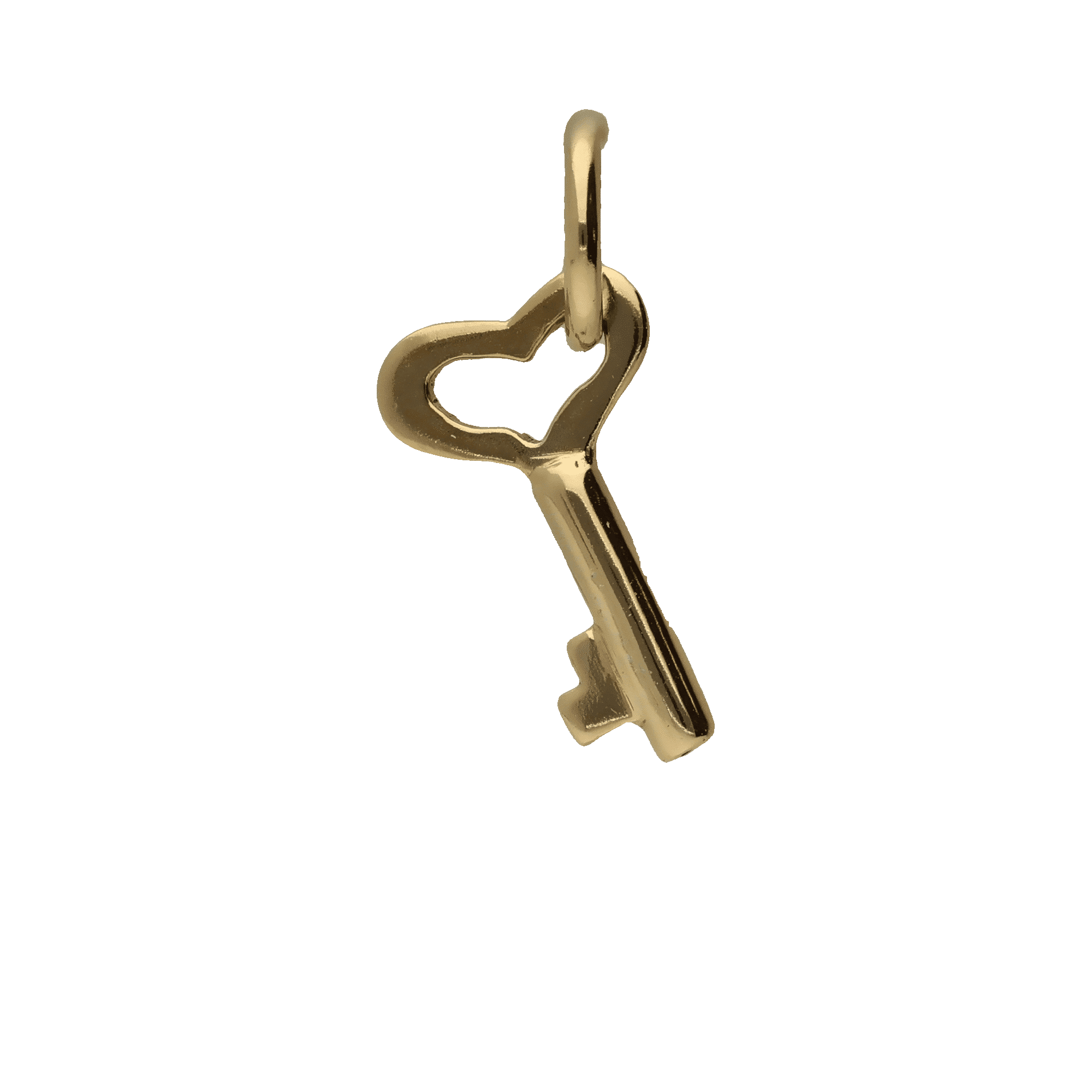 Key Pendant 1.40g 18K Gold