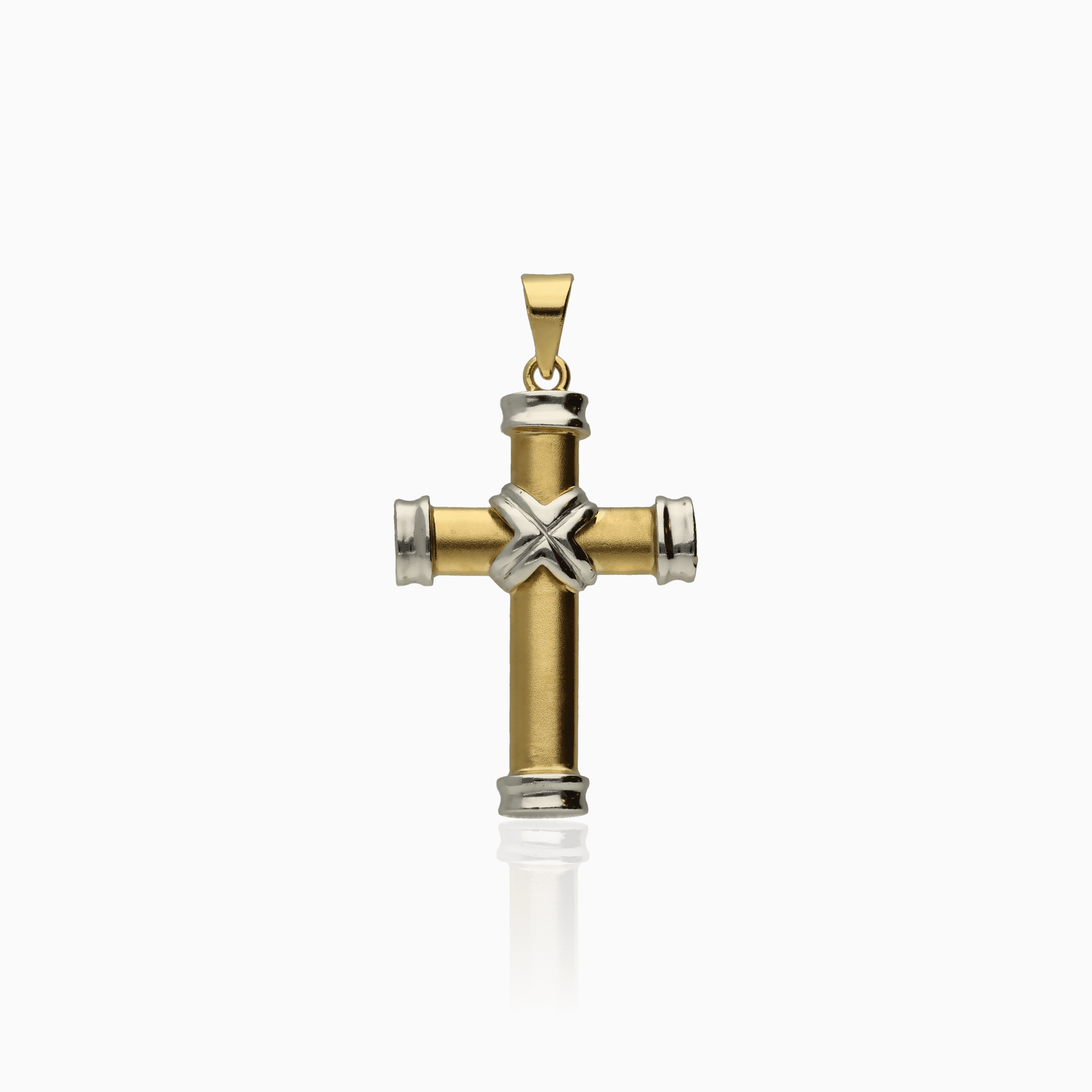 Pendant cross 5.65g 18K gold