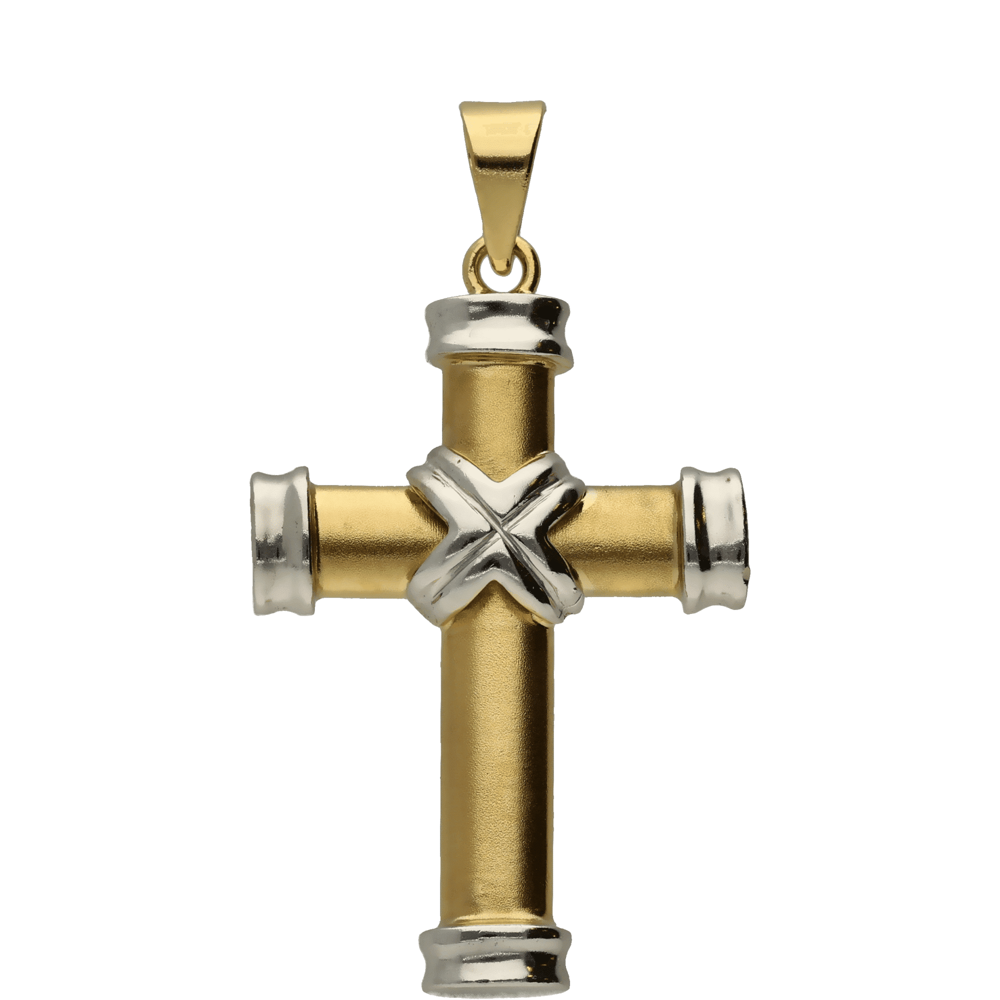 Pendant cross 5.65g 18K gold