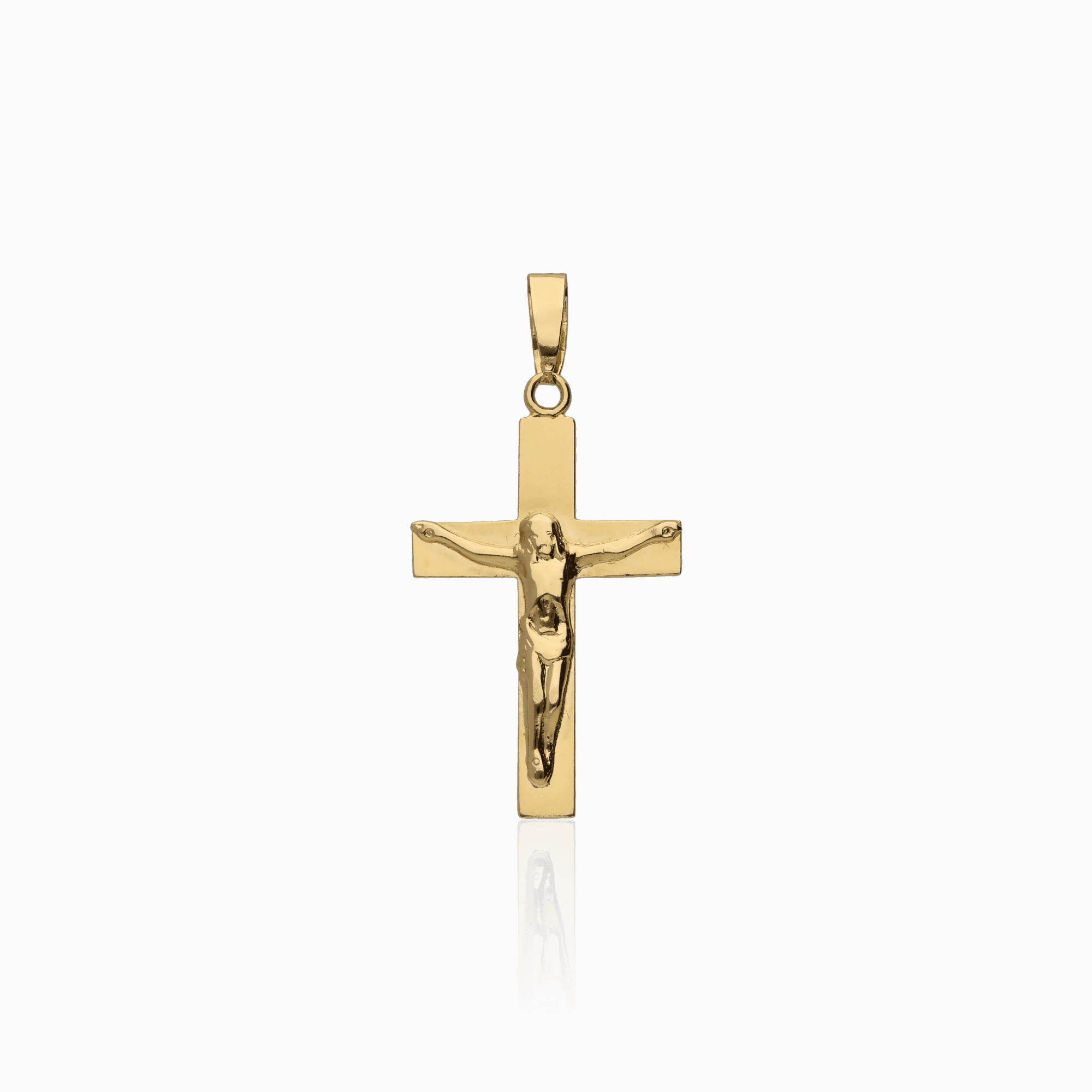 Pendant cross 1.30g 18K gold