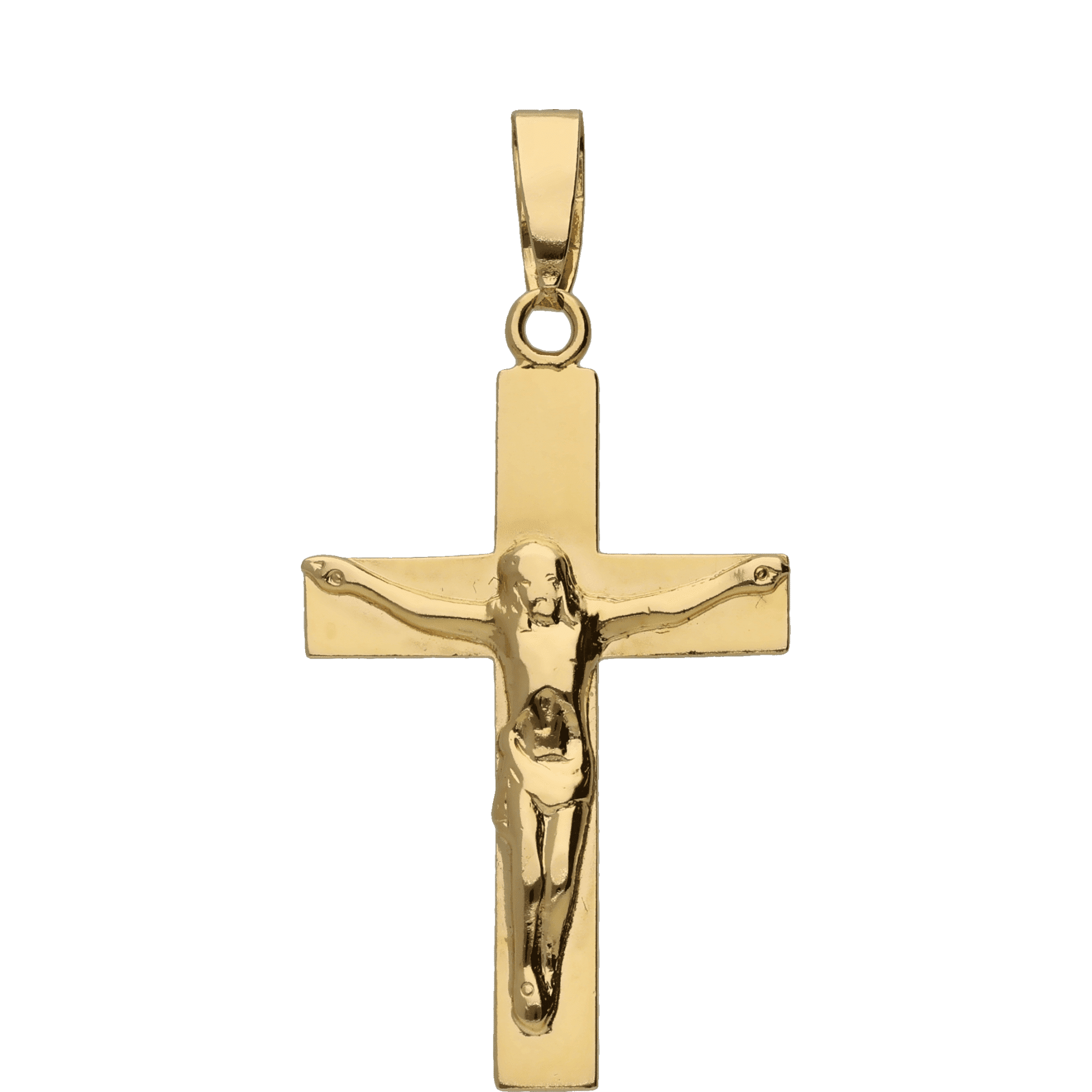 Pendant cross 1.30g 18K gold