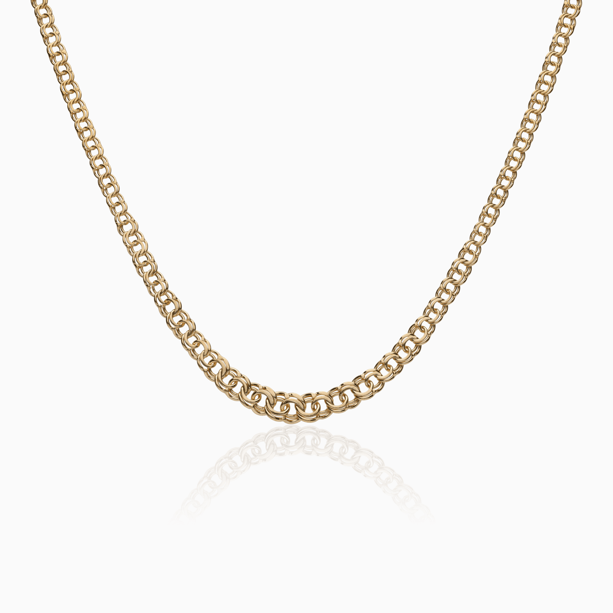 Bismarck halsband 12,82g 18K guld