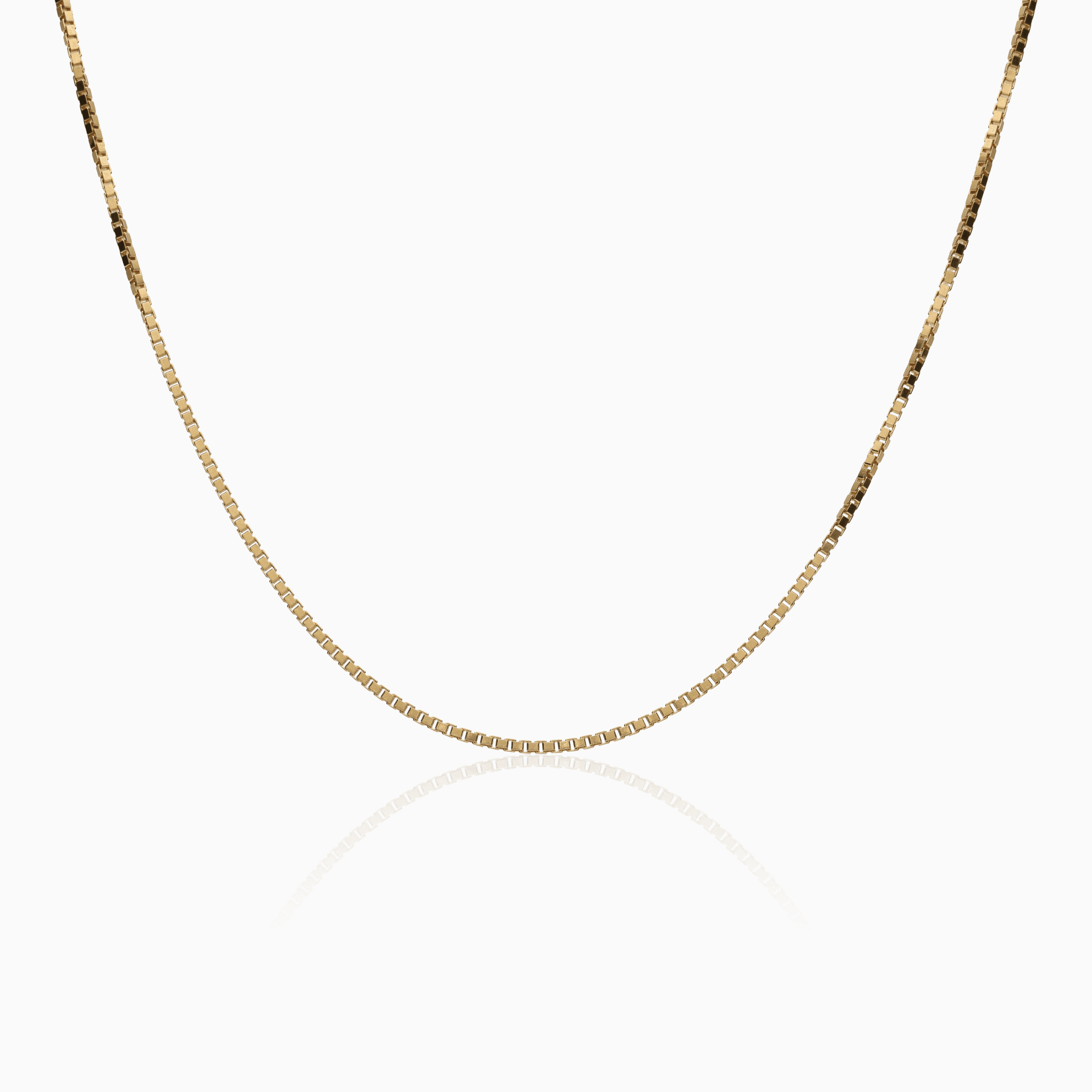 Box chain 10.06g 18K gold