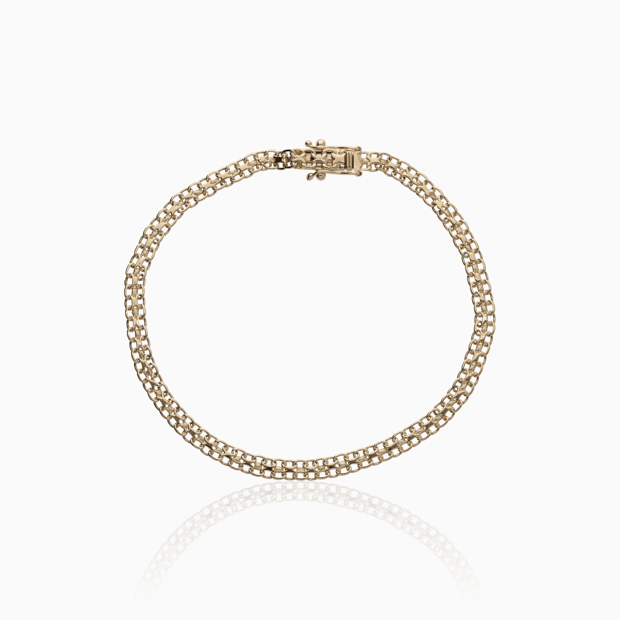 X-länk armband 4,80g 18K guld
