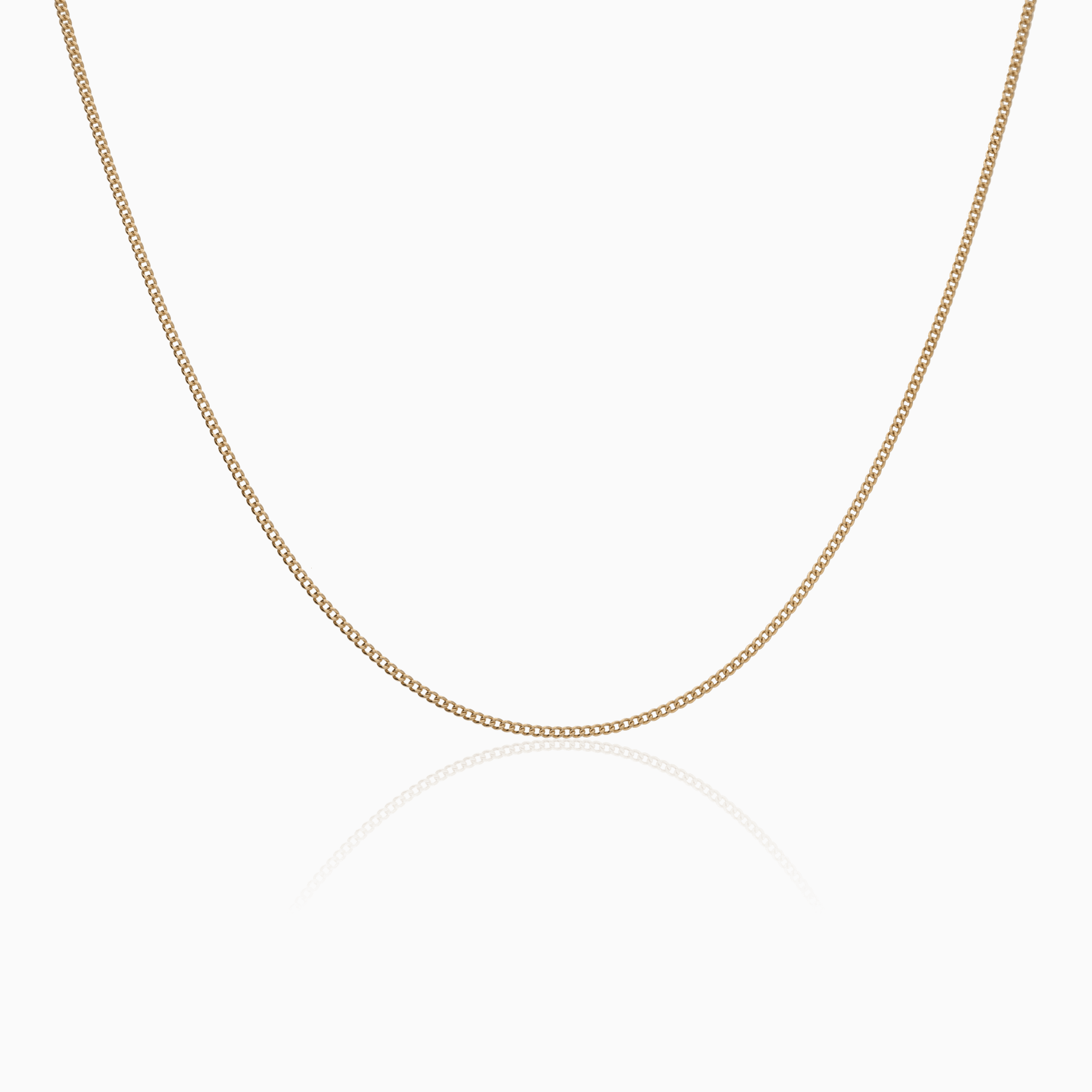 Pansarkedja 45cm 18K guld