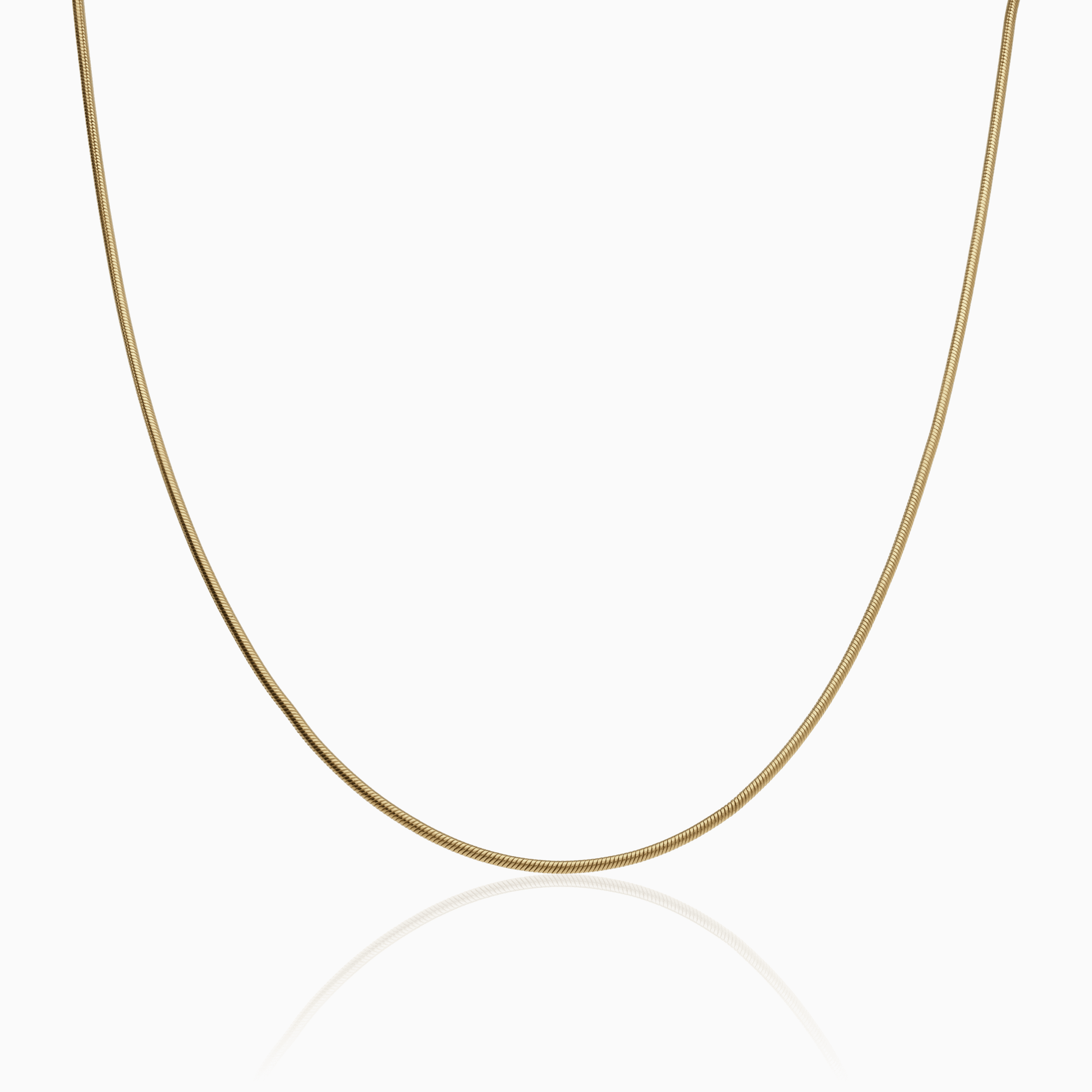 Snake chain 41cm 18K gold