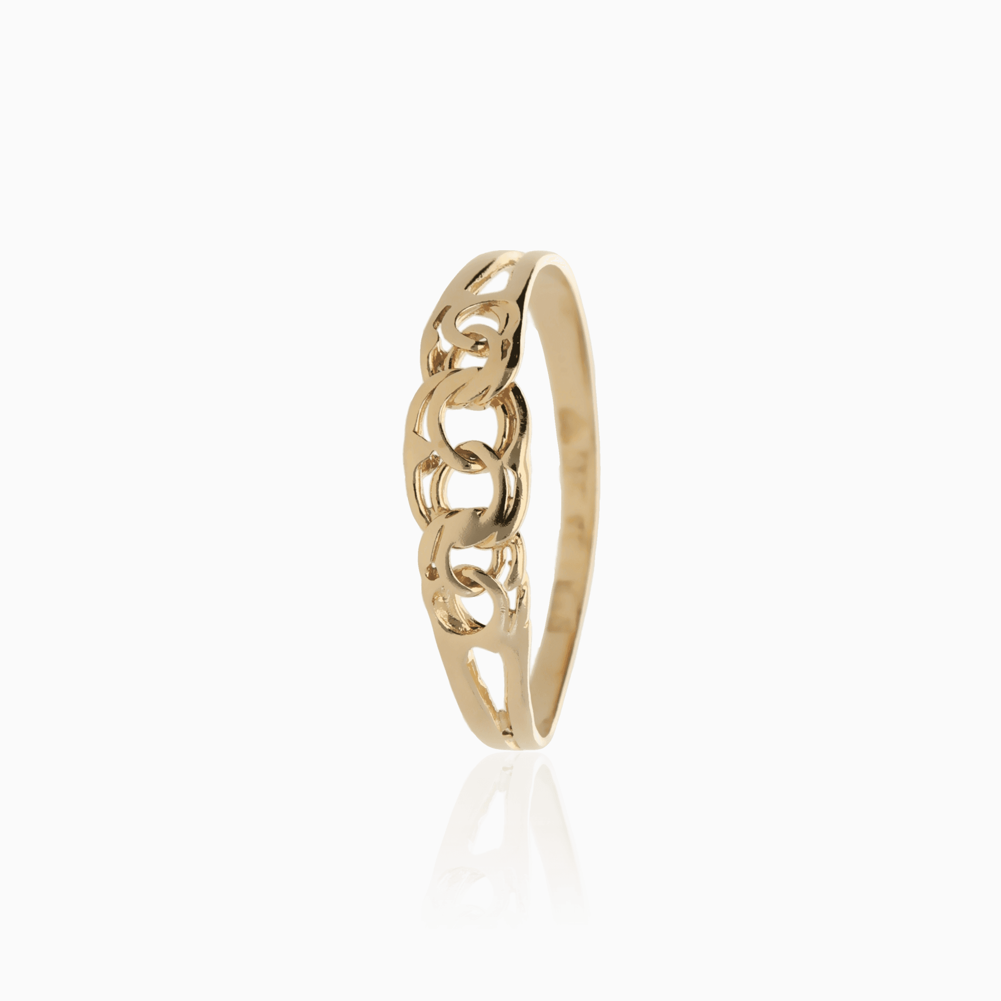Bismarck ring 0,78g 18K guld