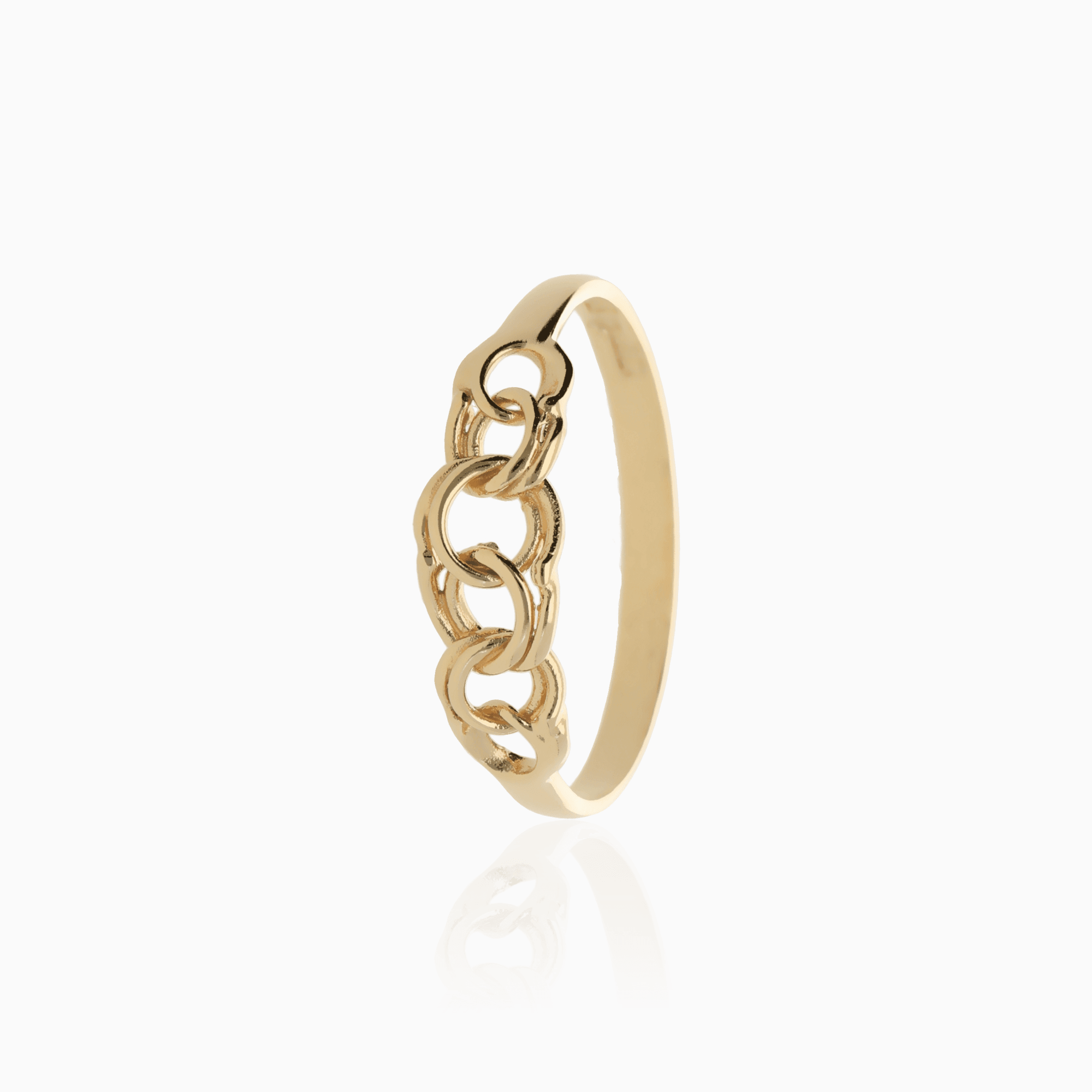 Bismarck ring 1,18g 18K guld