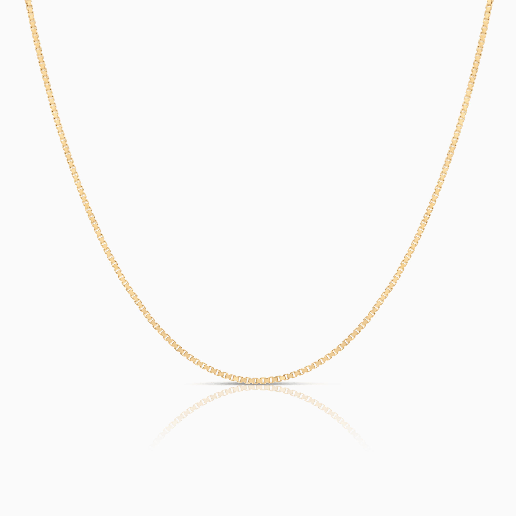Box Chain 69.5cm 18K gold