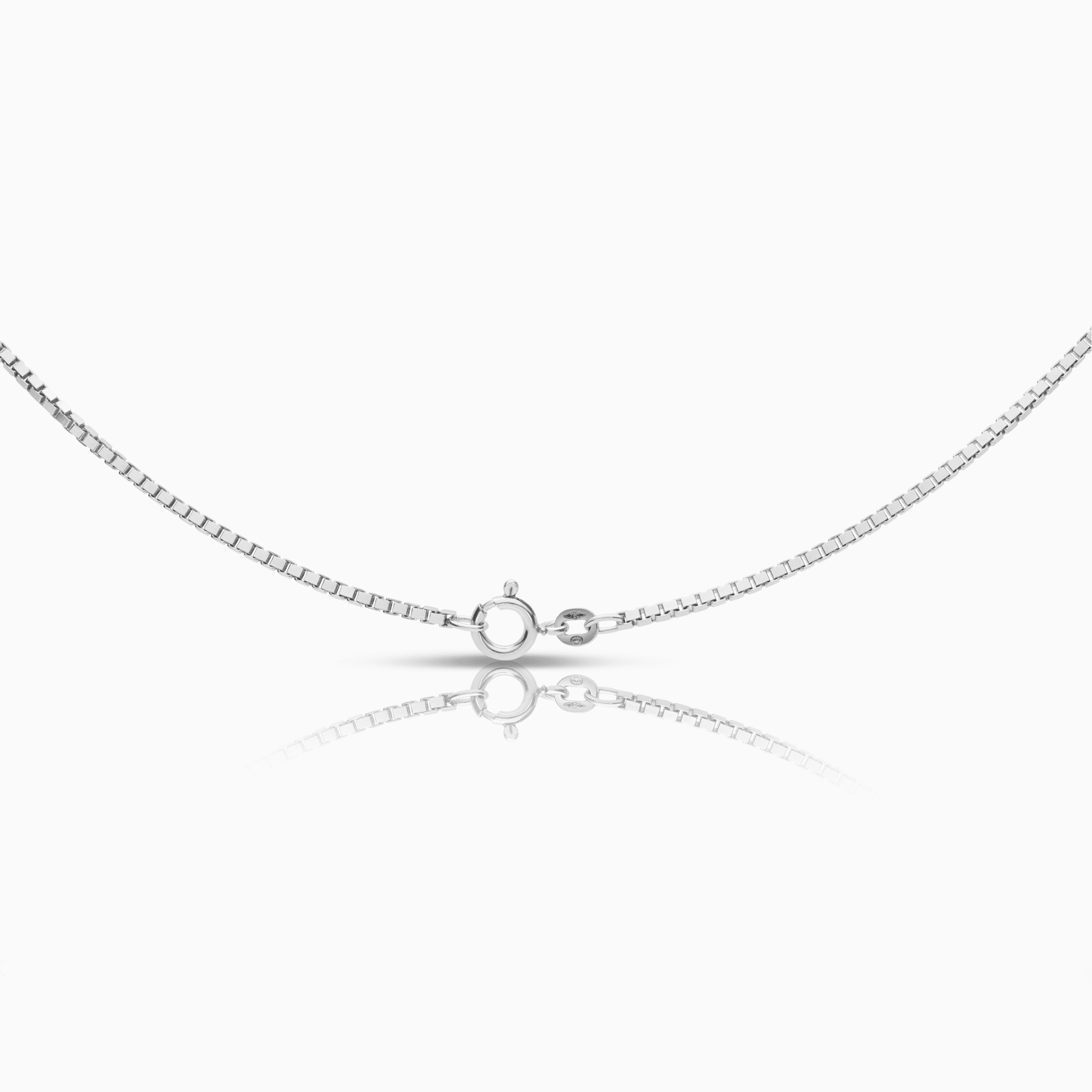 Box Chain 9.66g 18K white gold
