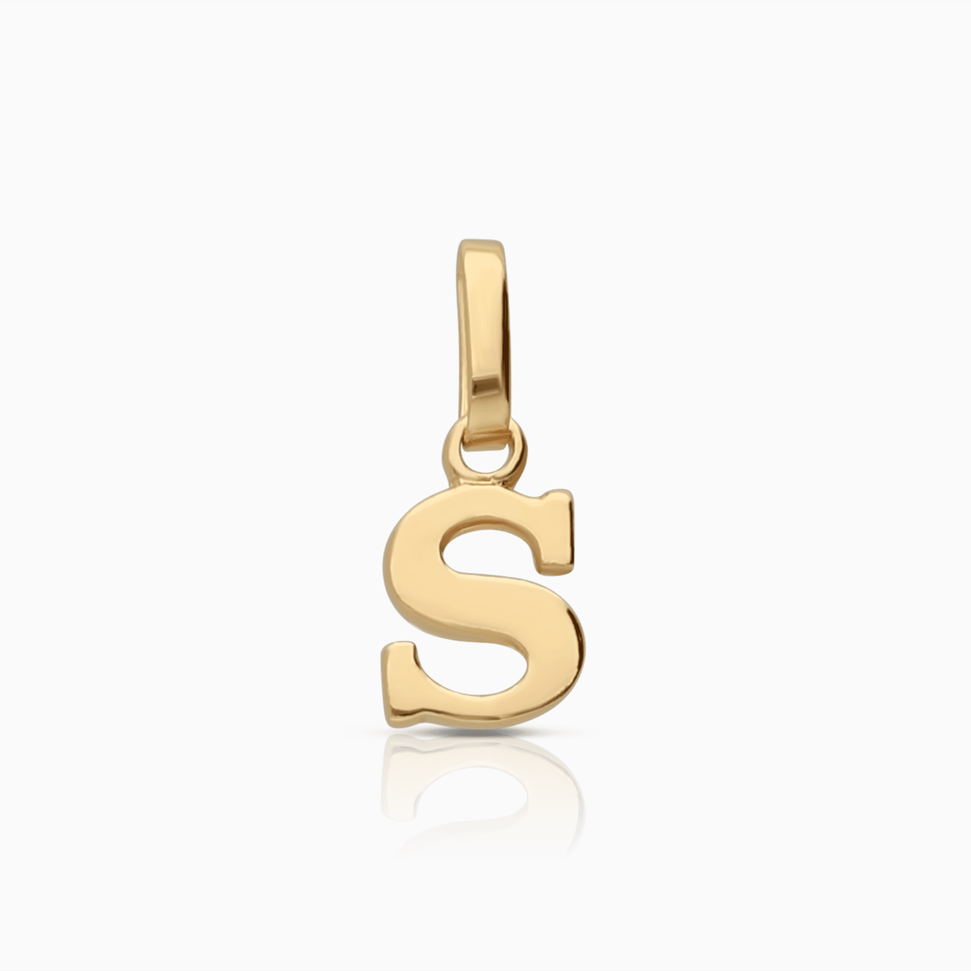 Hängsmycke bokstav 0,37g 18K guld