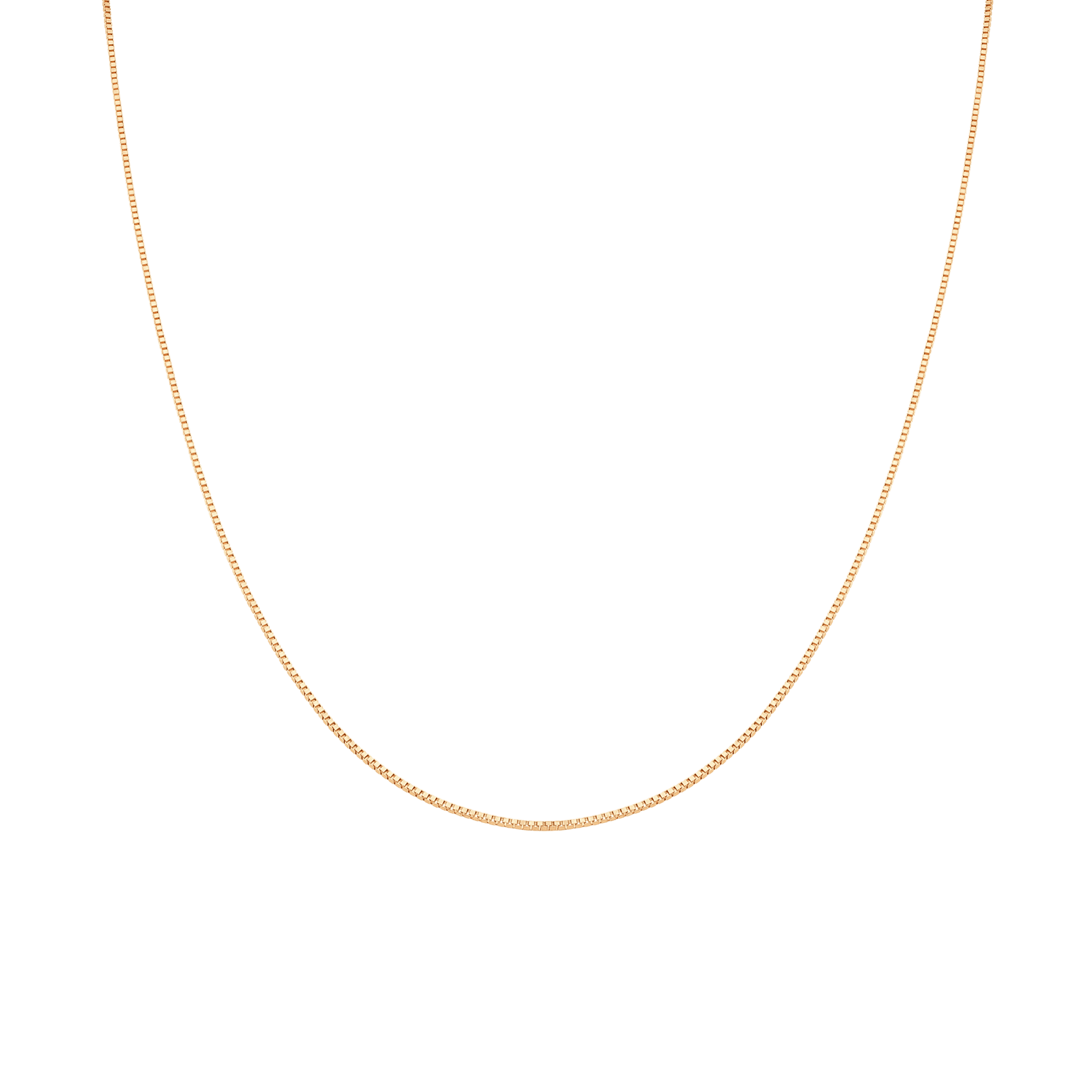 Box Chain 38cm 18K gold