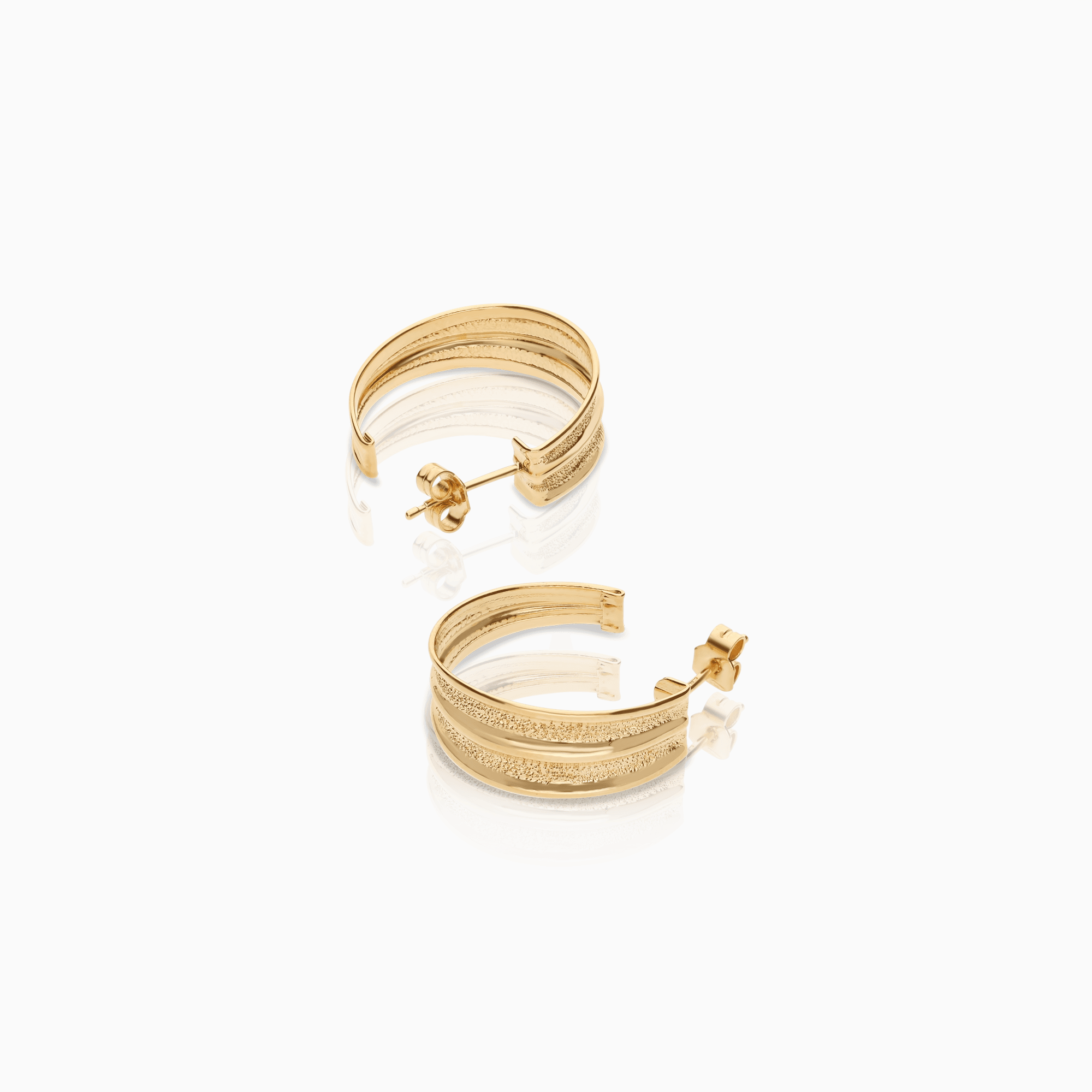 Earrings 2.14g 18K Gold