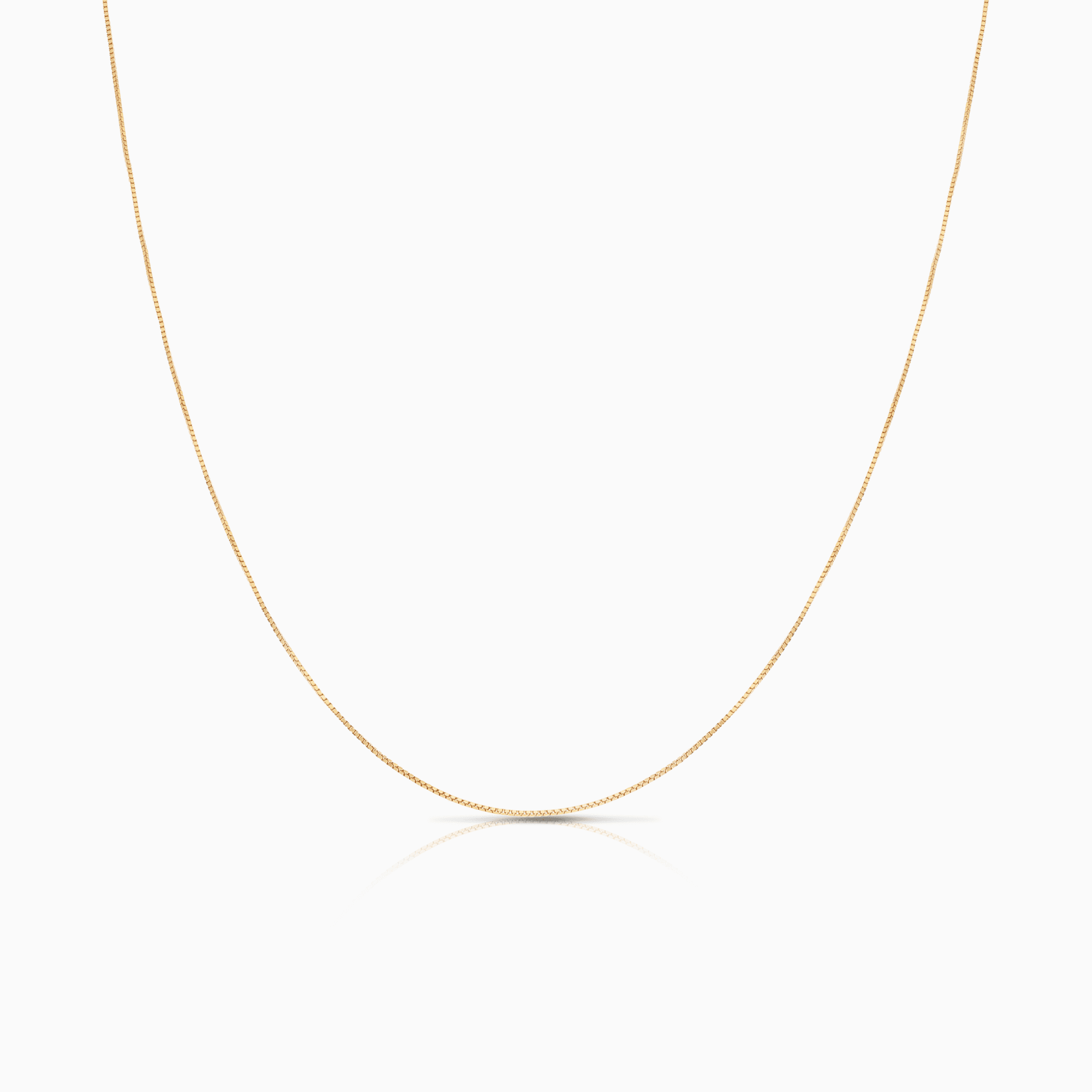 Box Chain 36cm 18K Gold