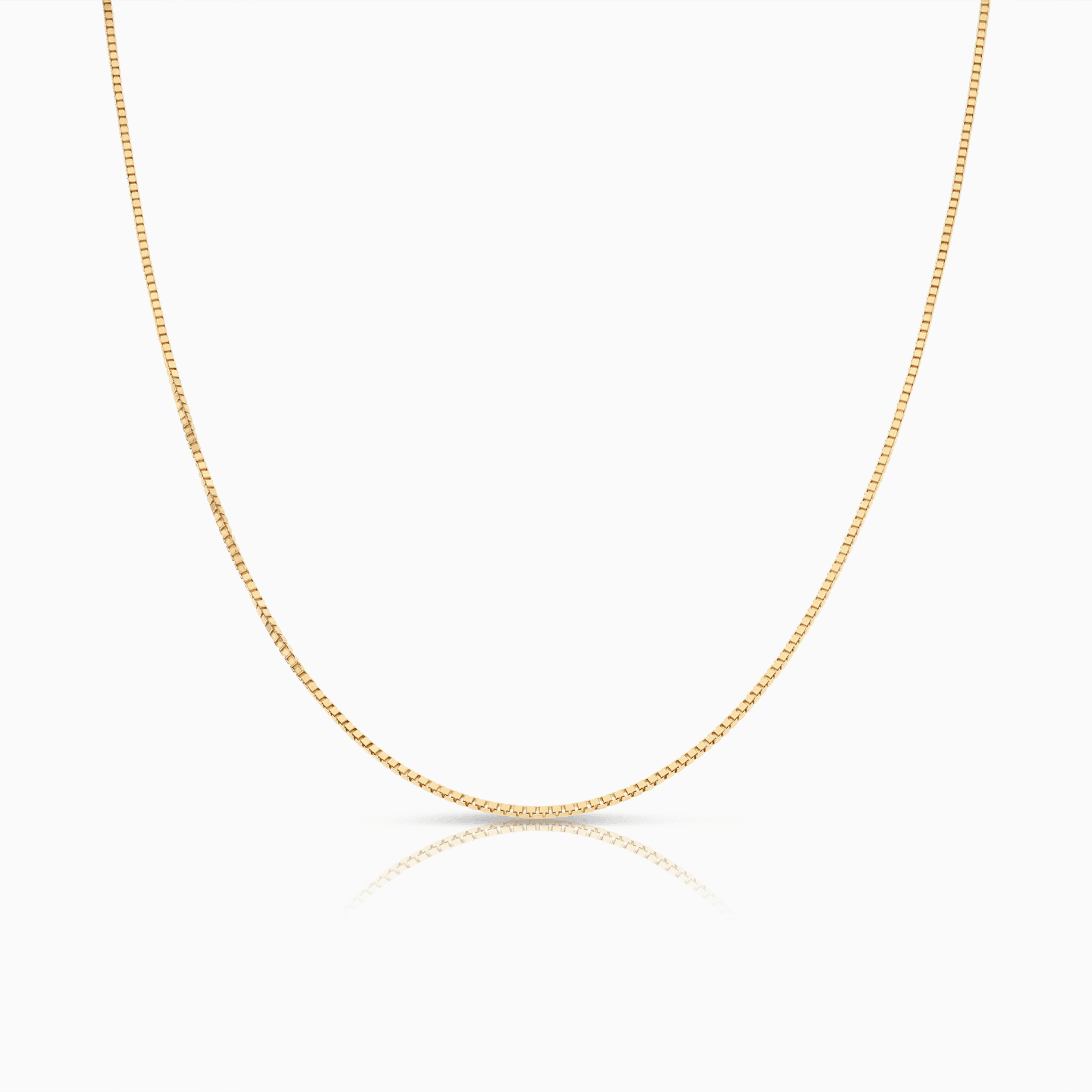 Venetian chain 45cm 18K gold