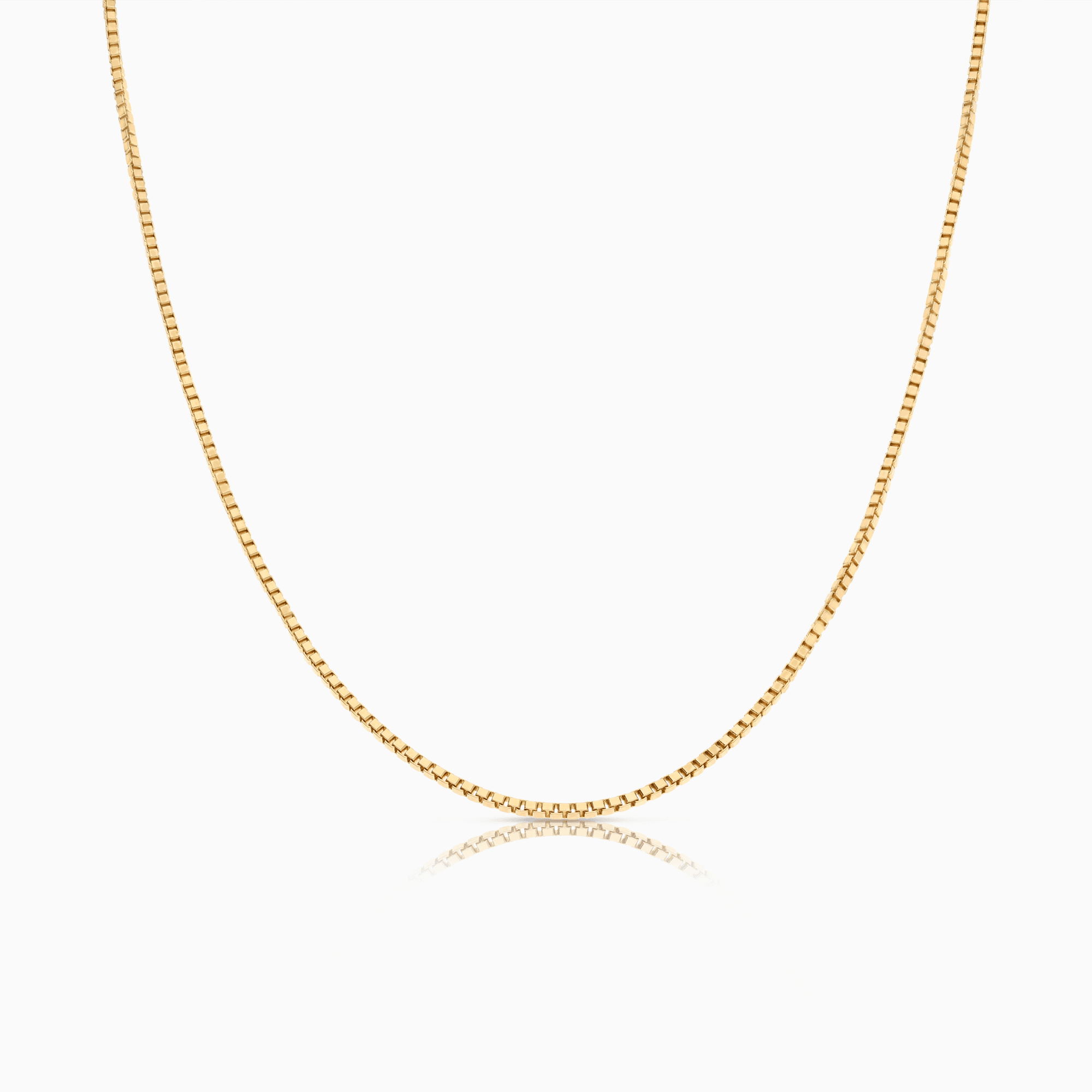 Venetian chain 50.5cm 18K gold