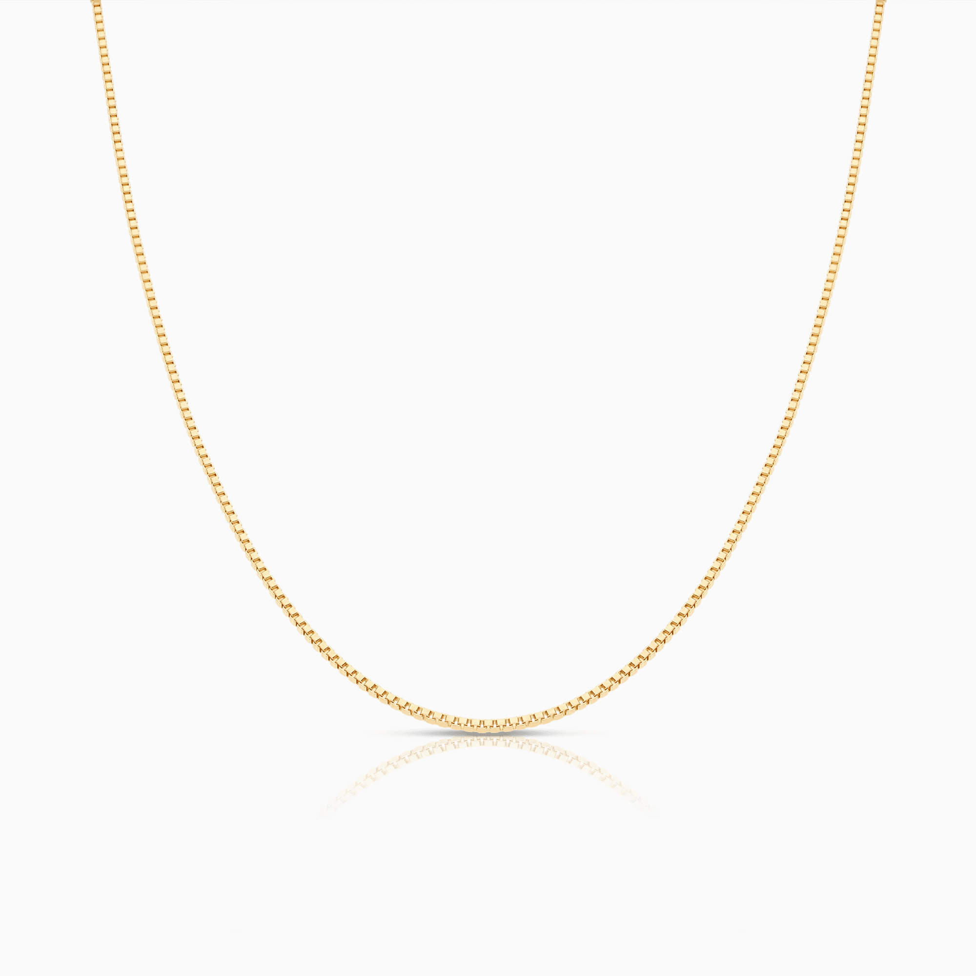 Venetian chain 70cm 18K gold