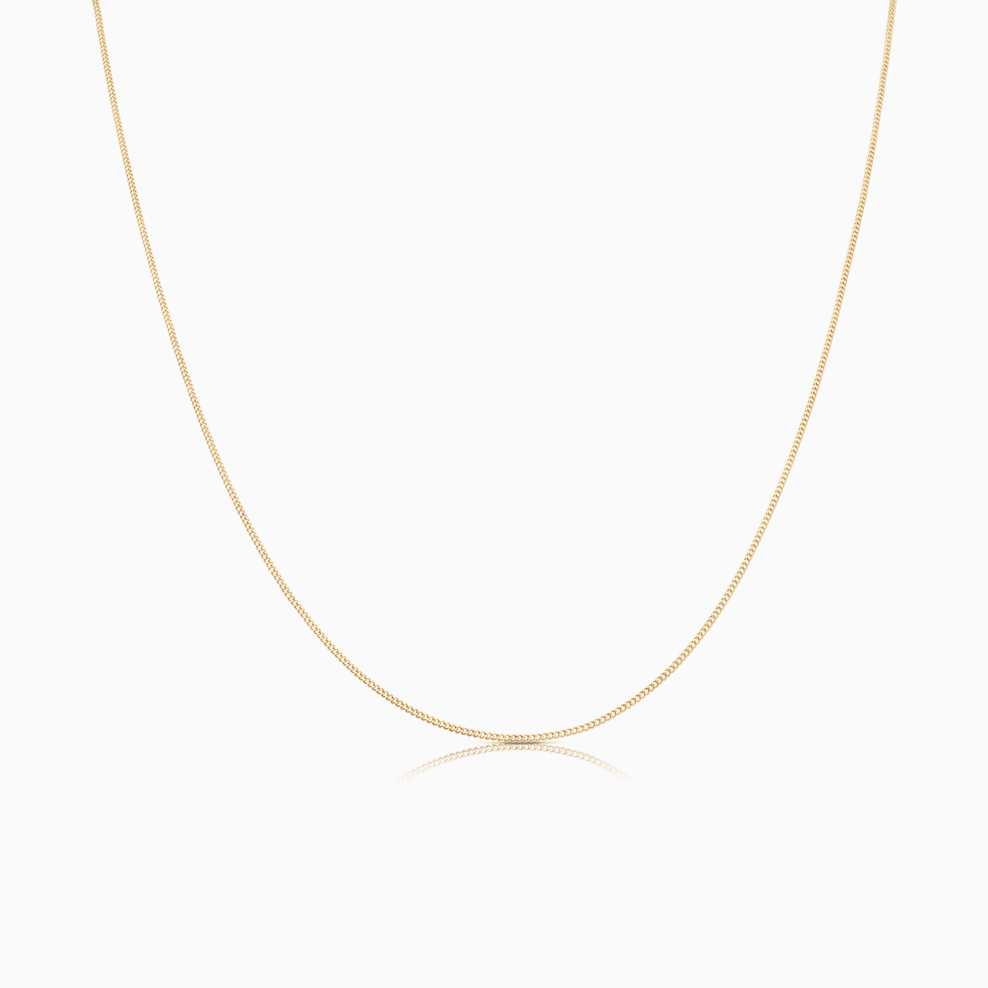 Curb chain 42cm 18K gold