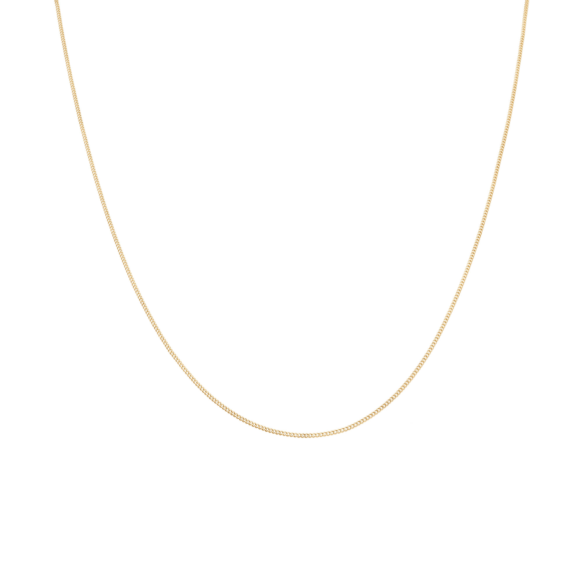 Curb chain 42cm 18K gold