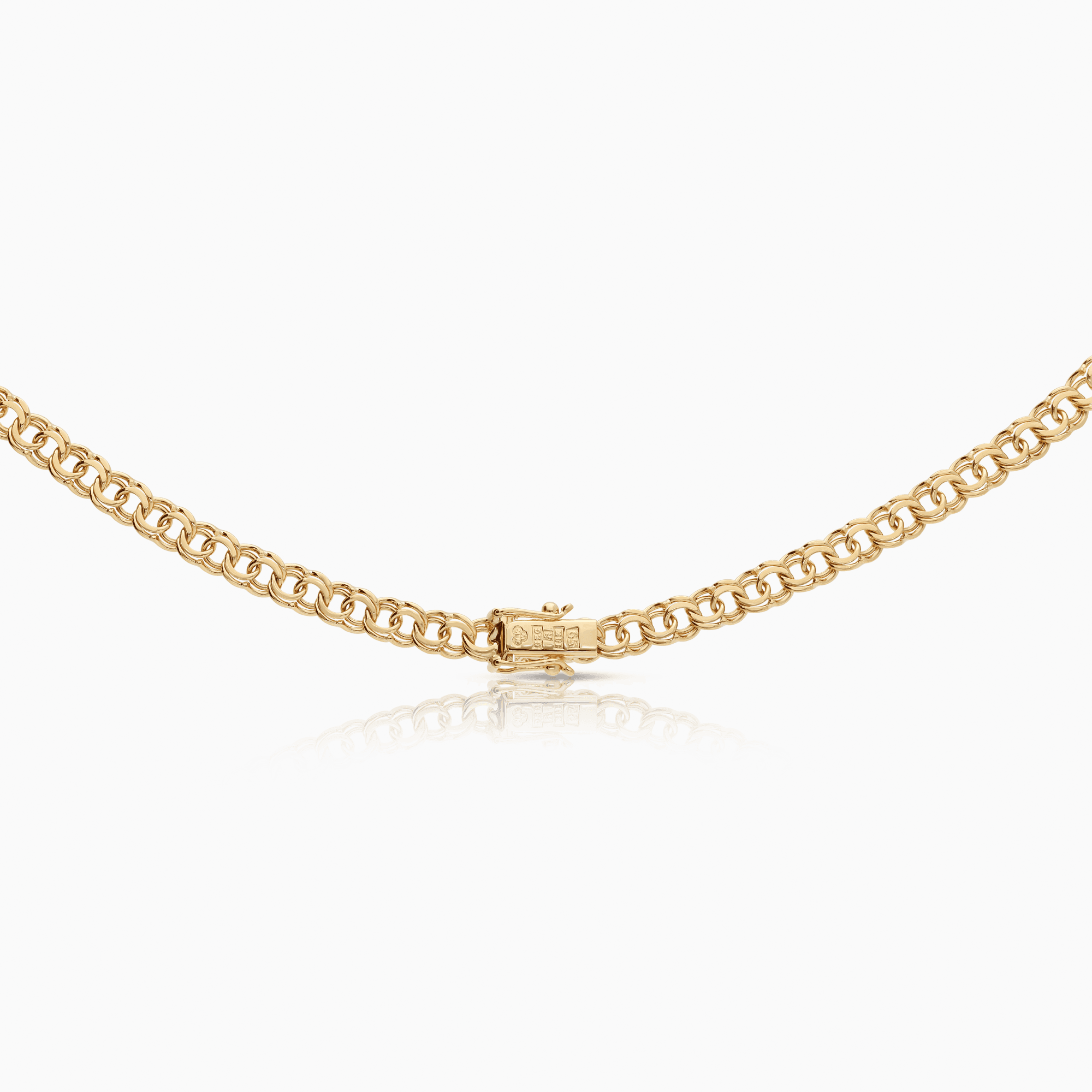 Bismarck necklace 26.04g 18K gold