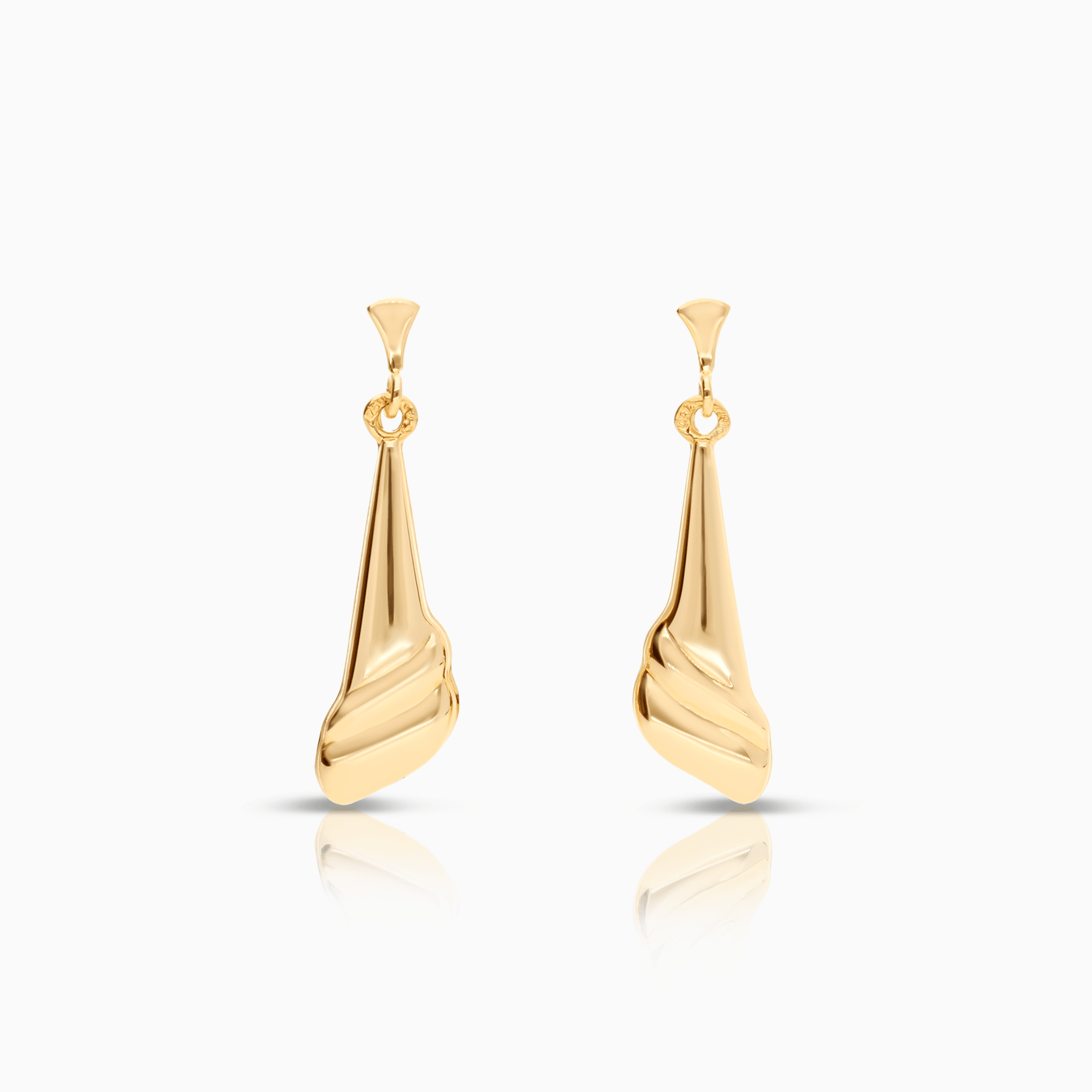 Gulløredobber 1,70g 18K gull