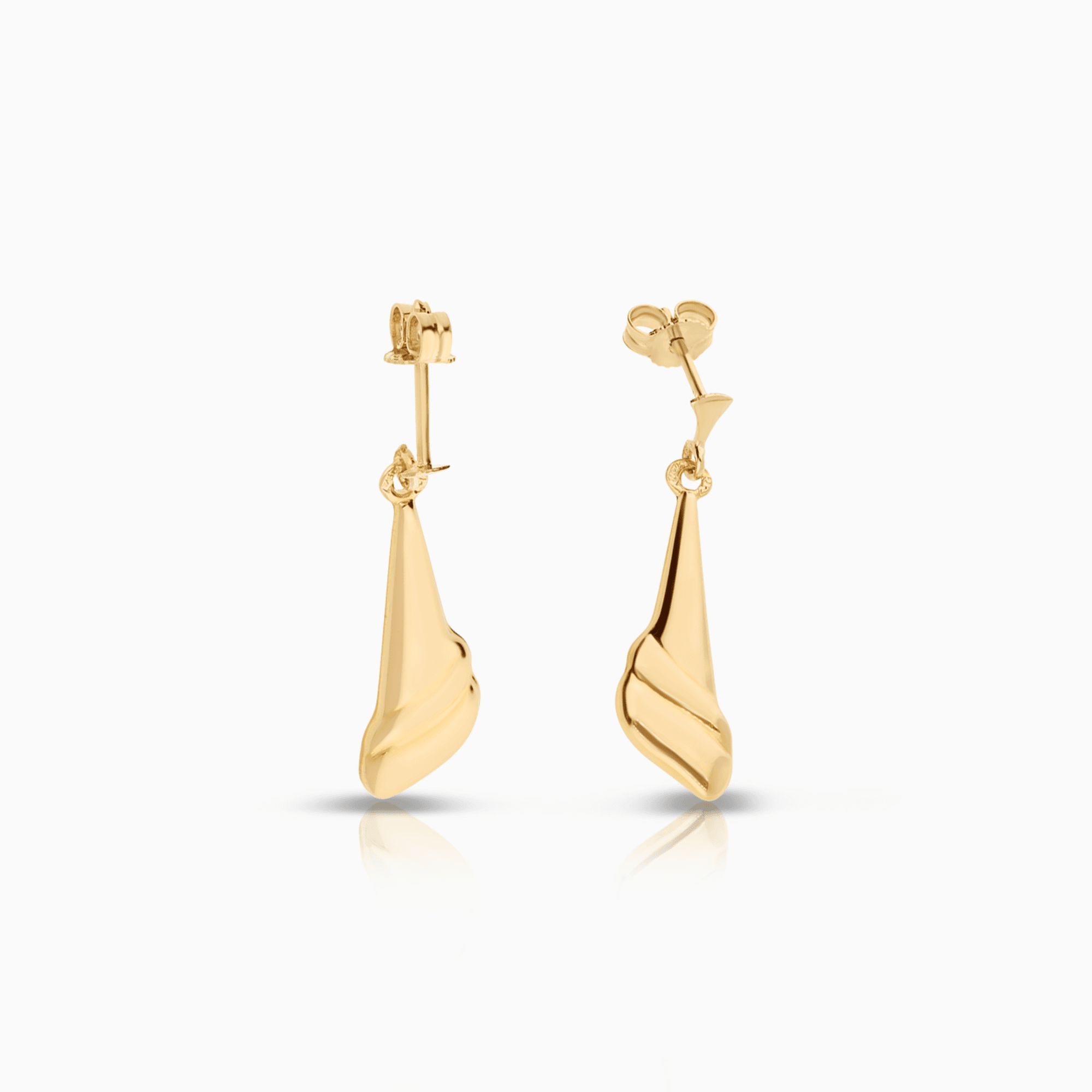 Gulløredobber 1,70g 18K gull