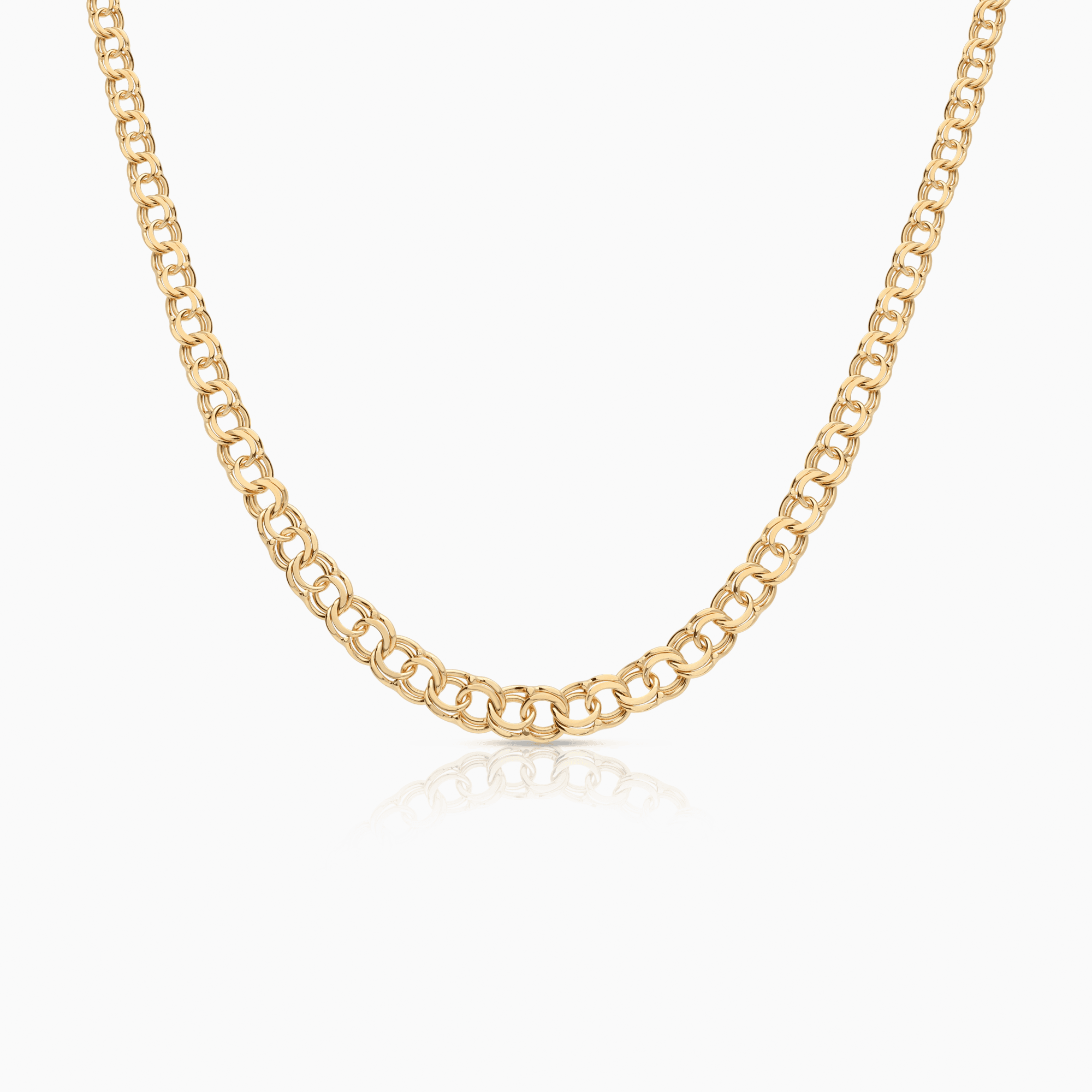 Bismarck necklace 17.56g 18K gold