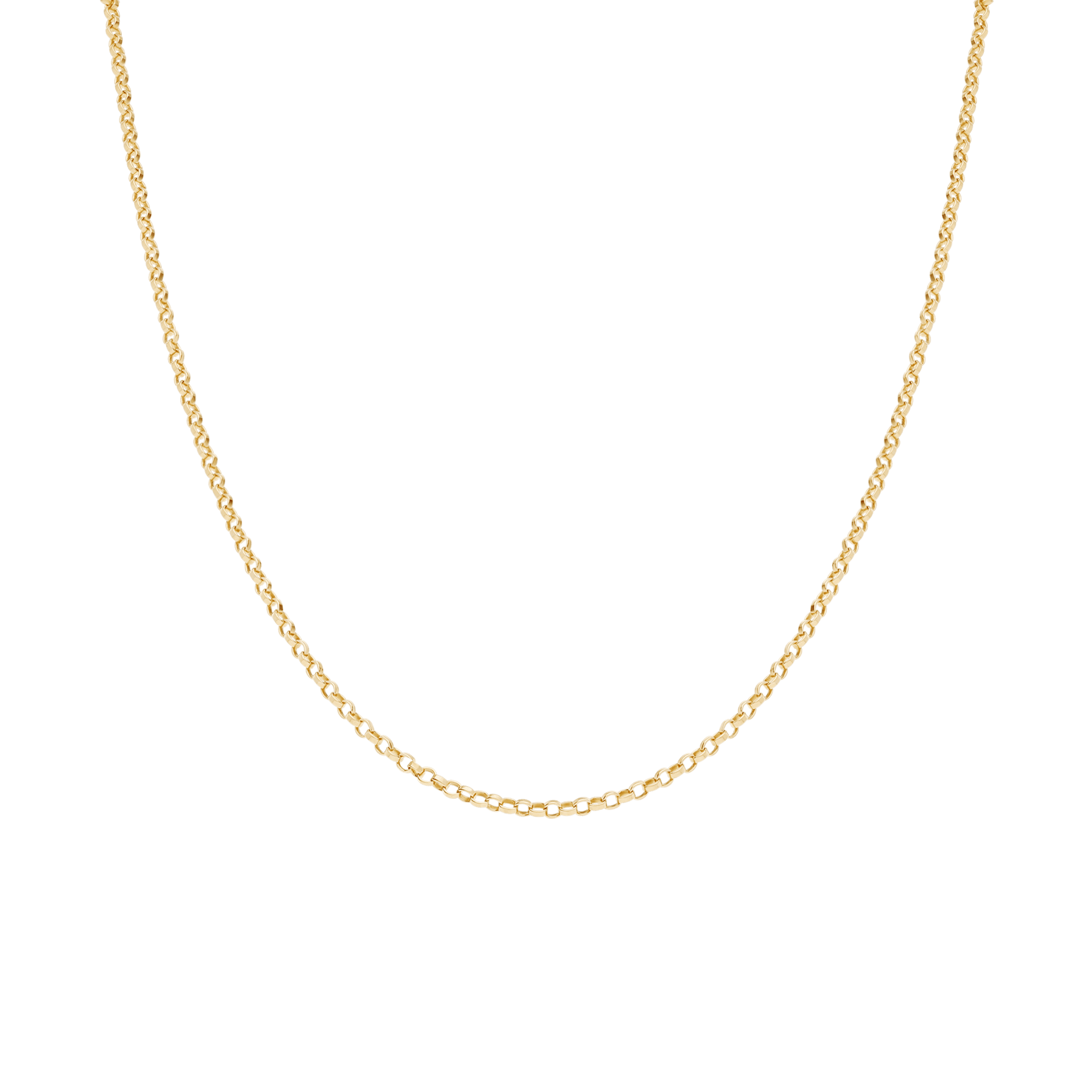 Bead chain 46cm 18K gold
