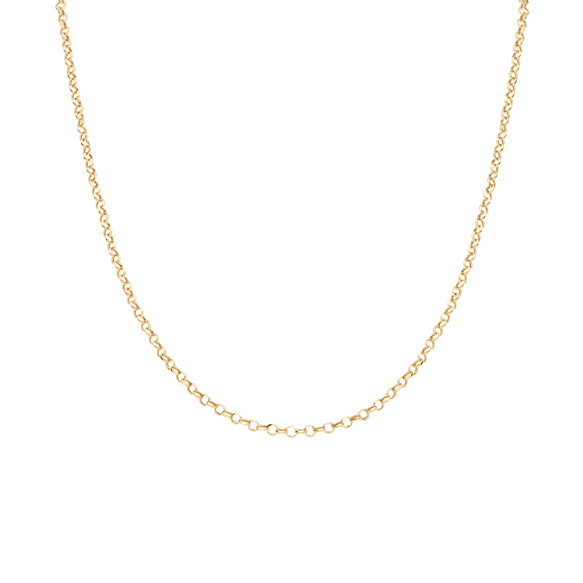 Gold necklace 39cm 18K gold