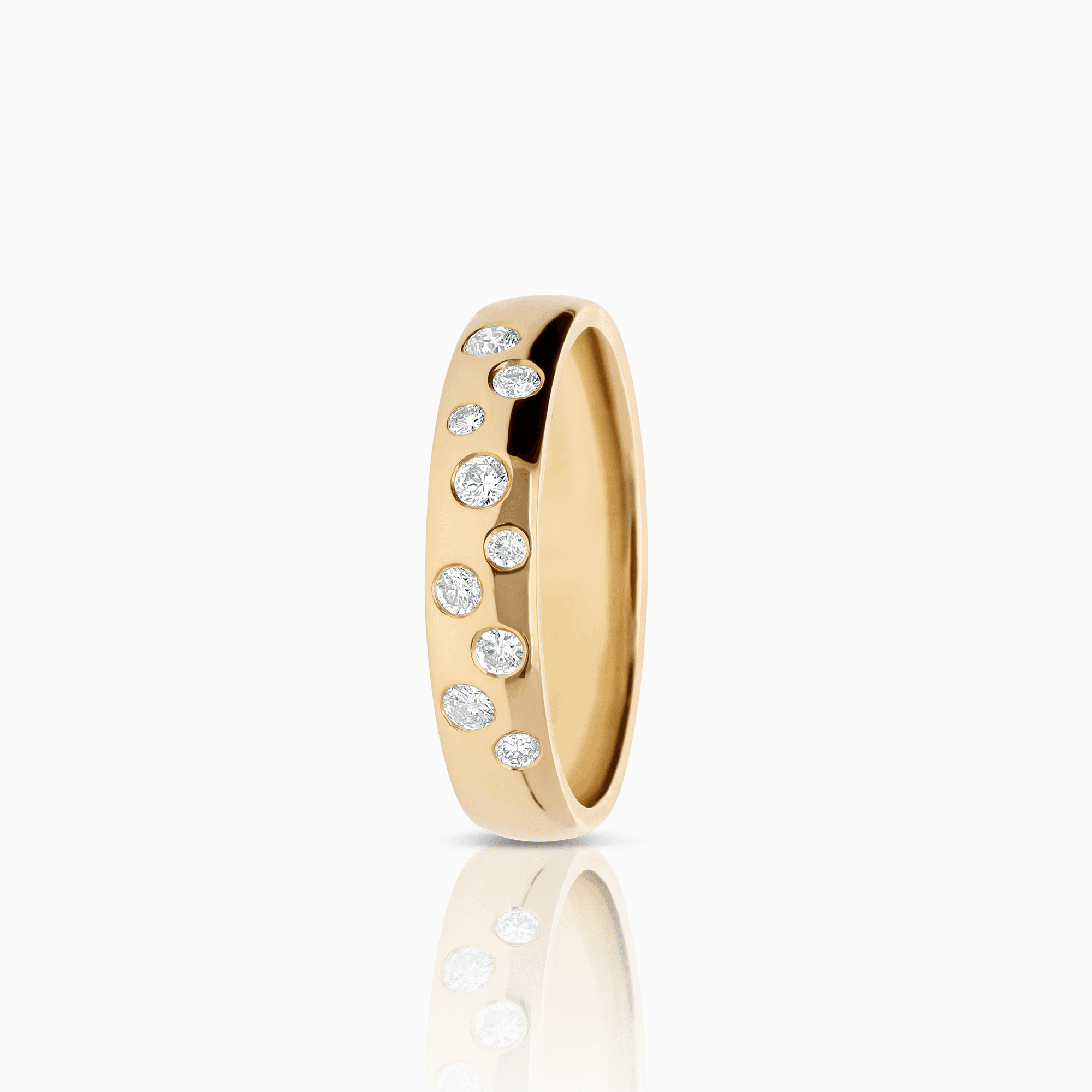 Diamond ring 0.15ct 18K gold