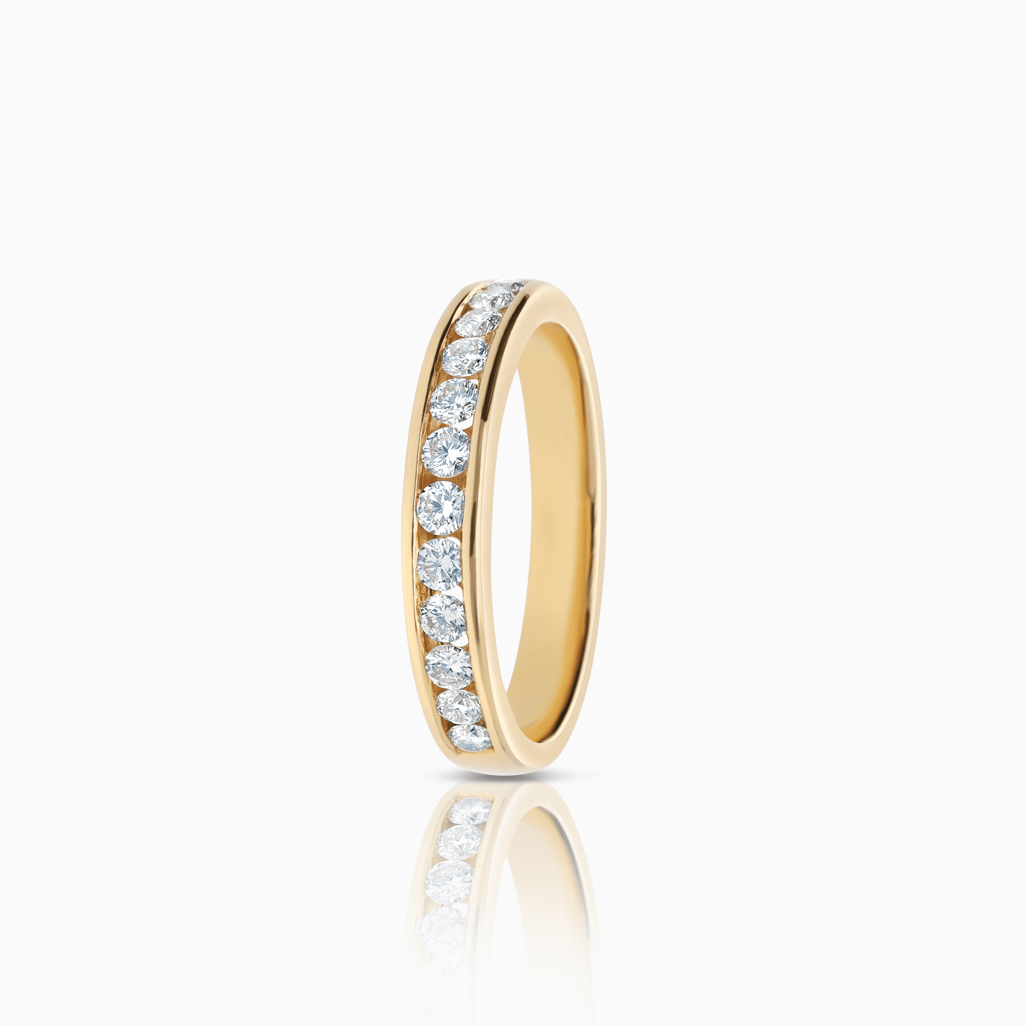 Alliansring 0,36ct 18K guld