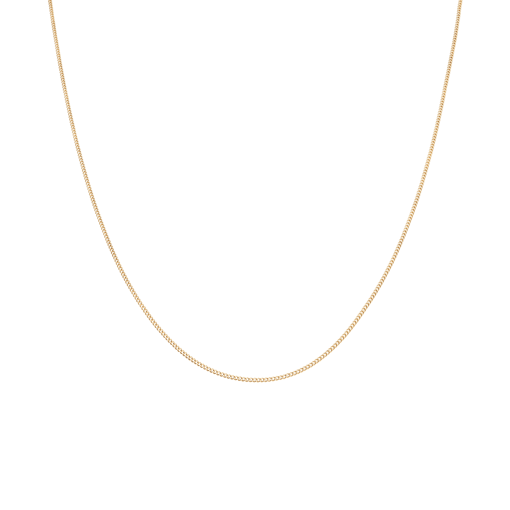 Pansarkedja 36cm 18K guld