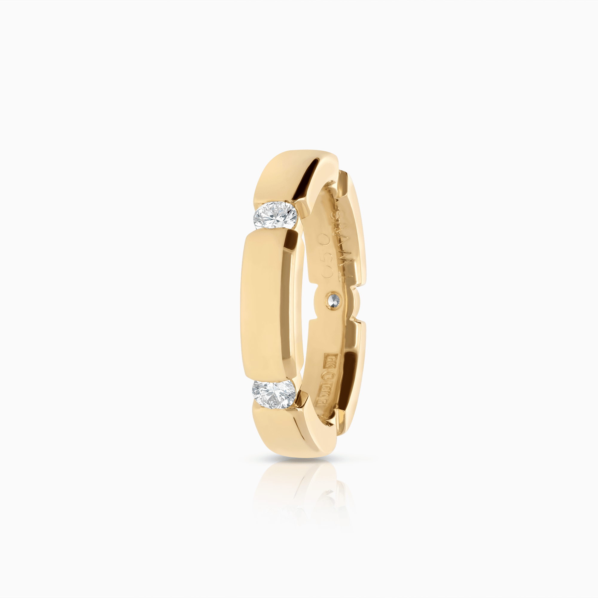 Diamantring 0,50ct 18K guld