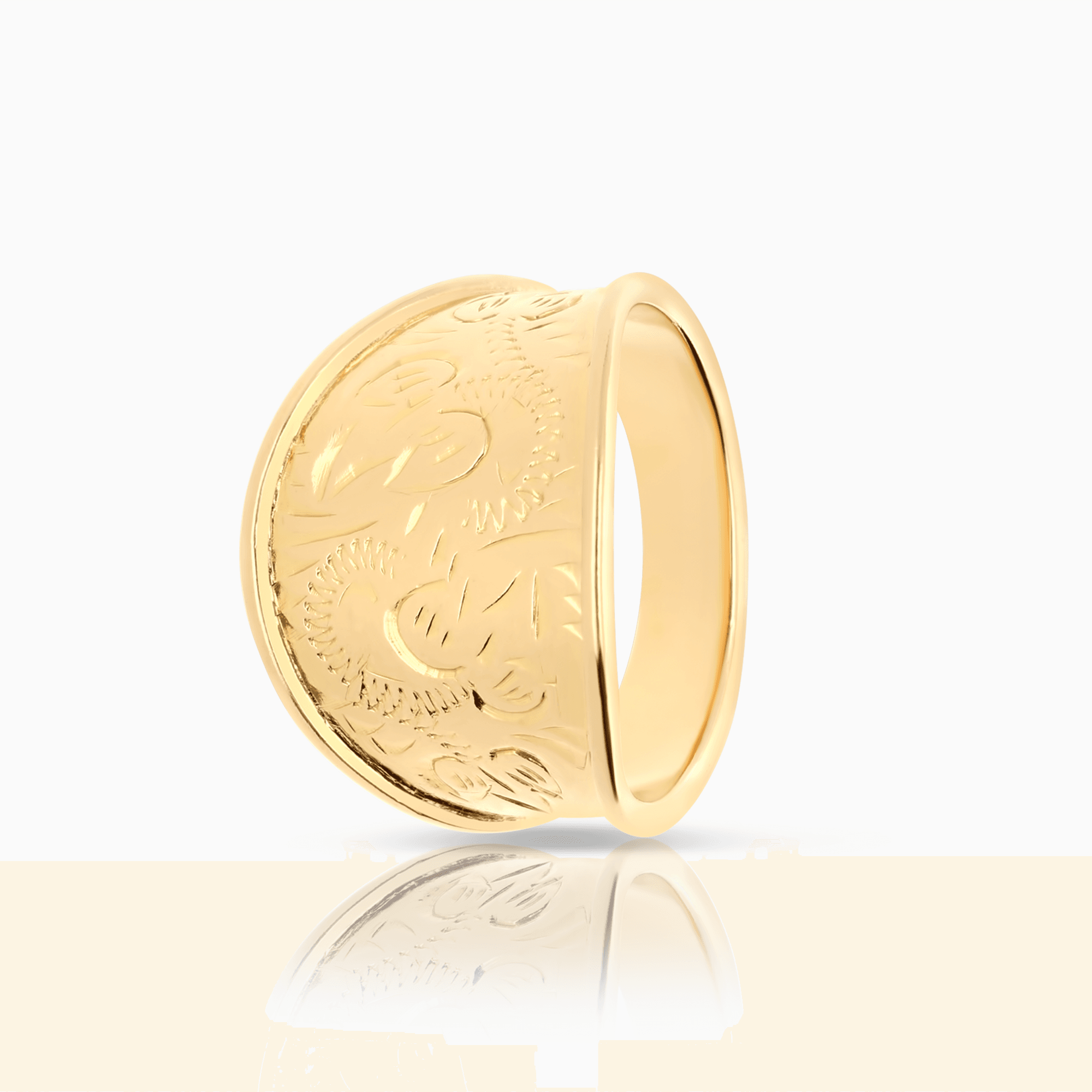 Guldring 5,54g 18K guld