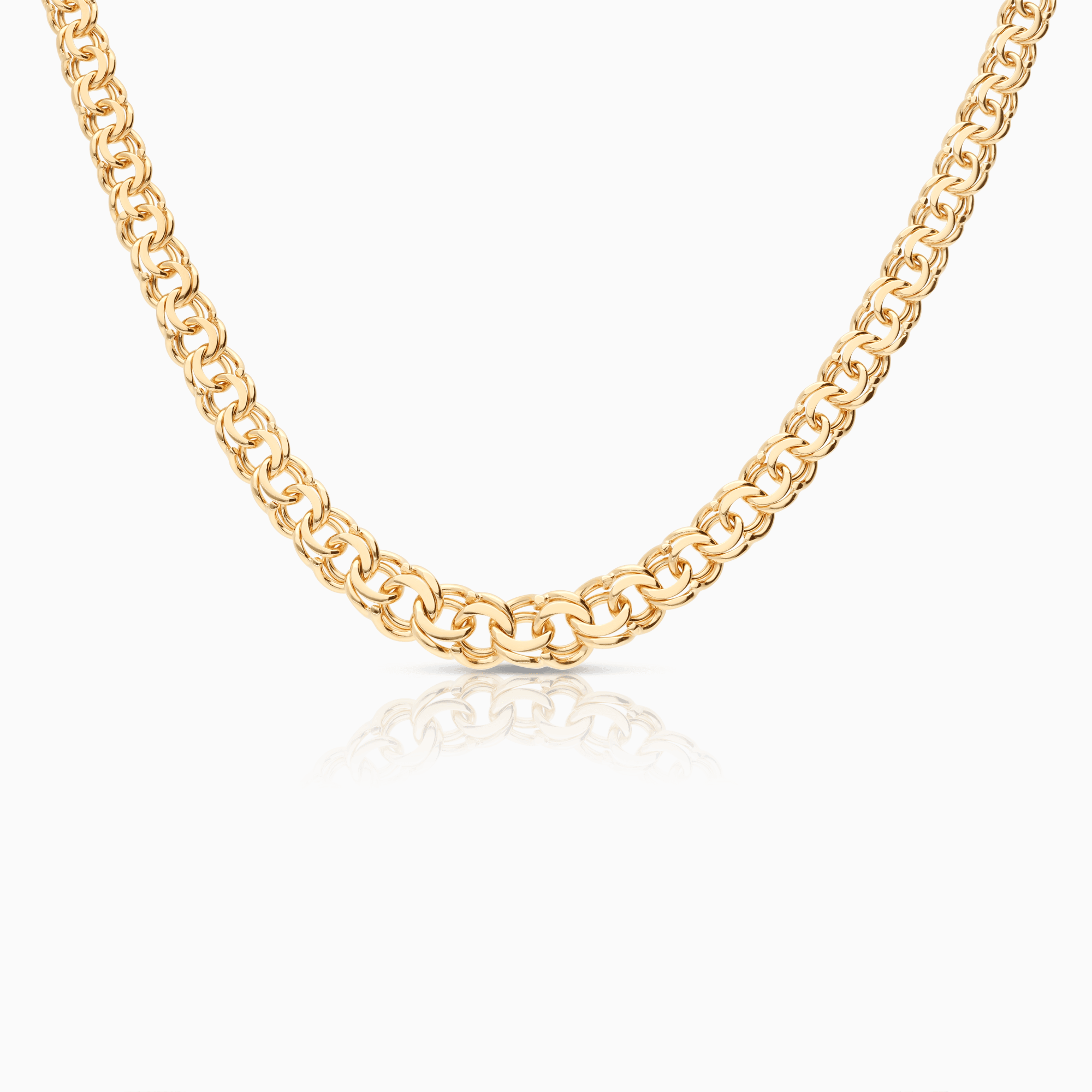 Bismarck necklace 23.60g 18K gold