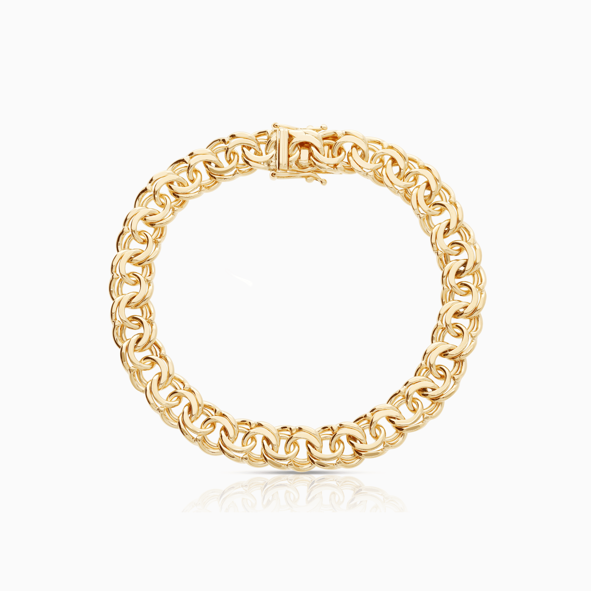 Bismarck bracelet 25.45g 18K gold