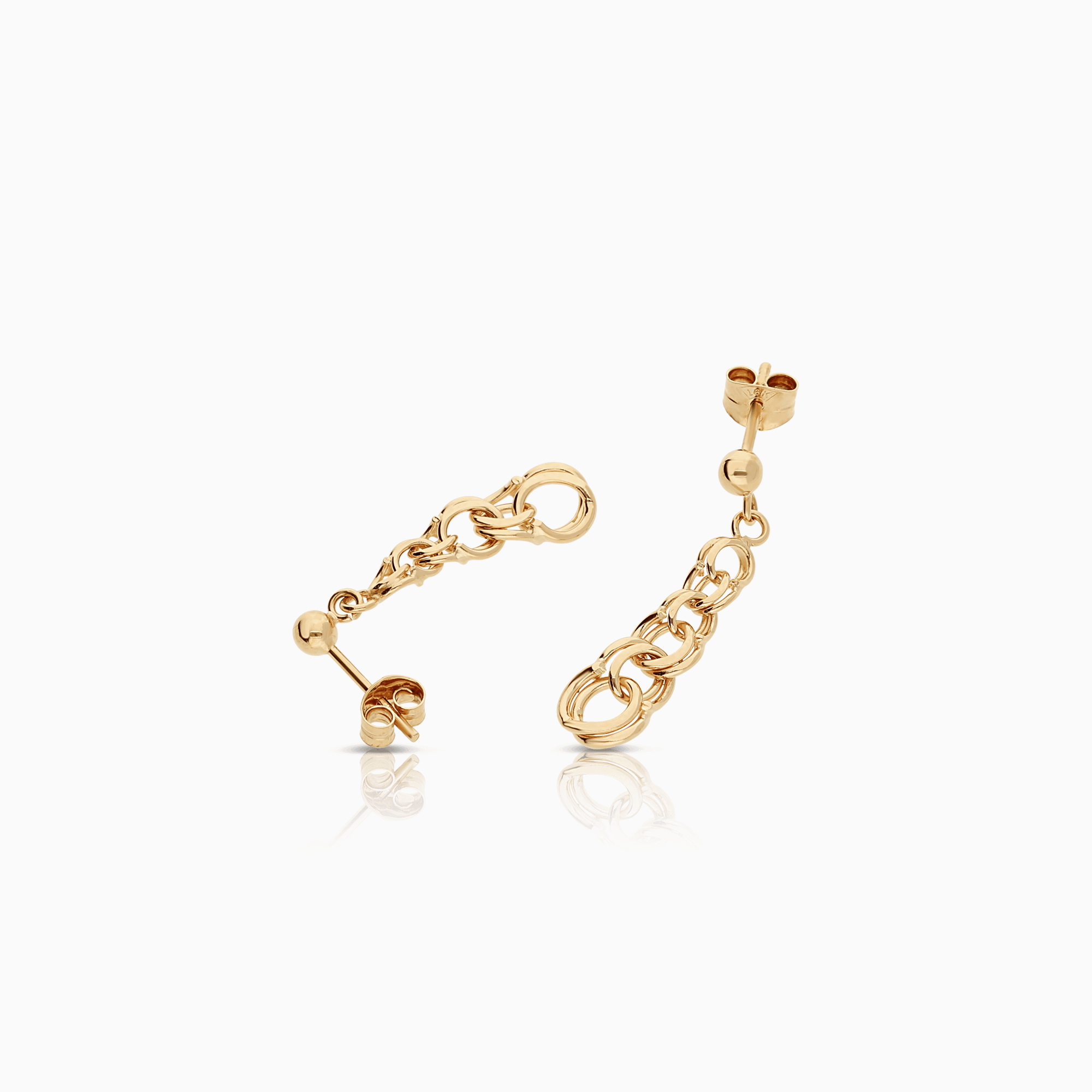 Bismarck Earrings 2.18g 18K Gold