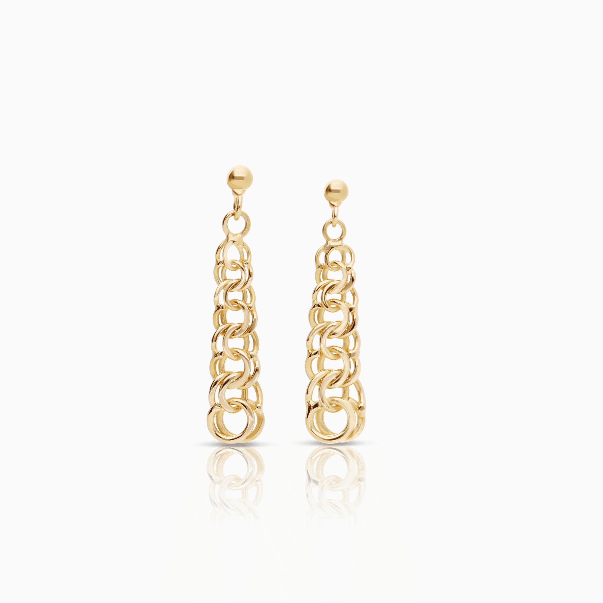 Bismarck earrings 2.37g 18K gold