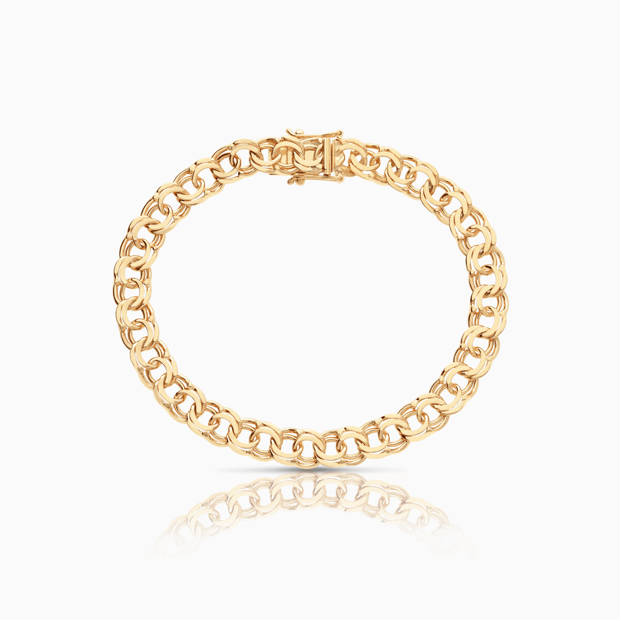 Bismarck bracelet 16.16g 18K gold