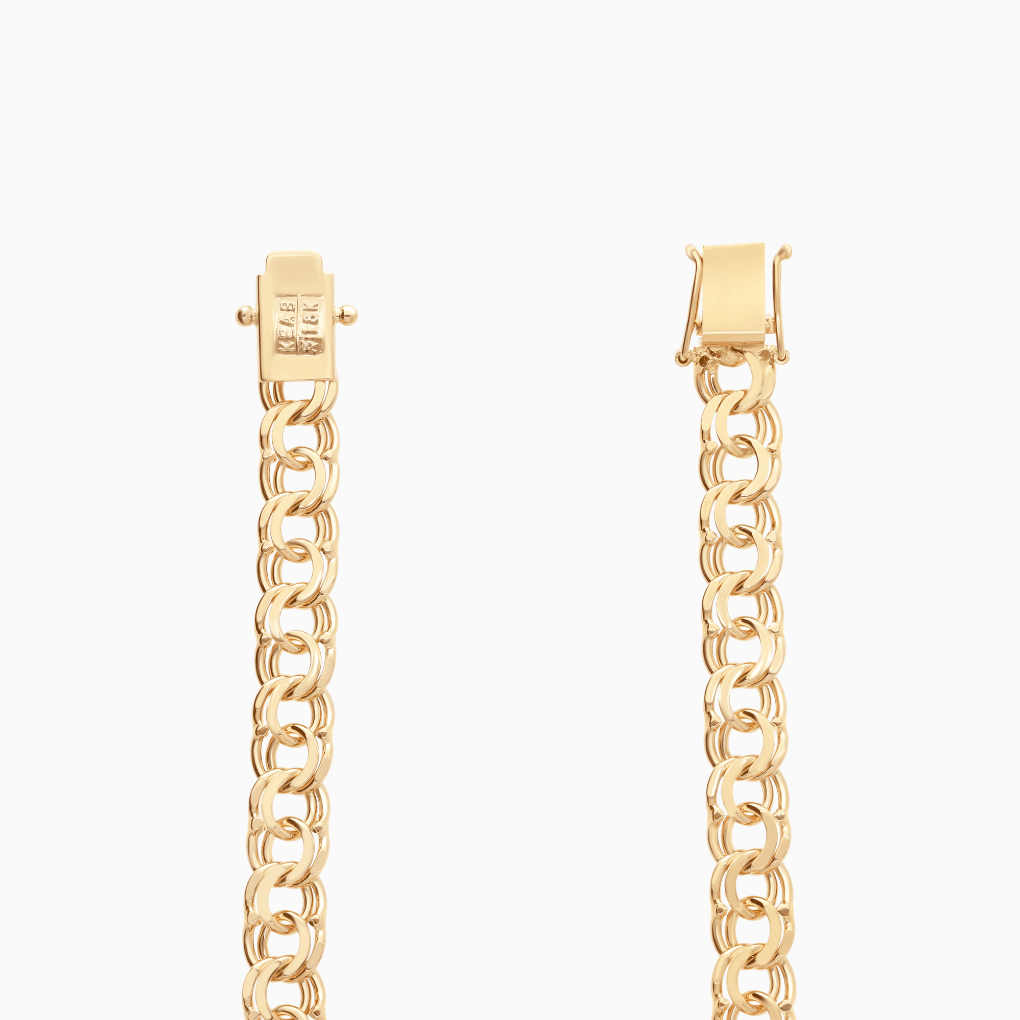 Bismarck bracelet 16.16g 18K gold